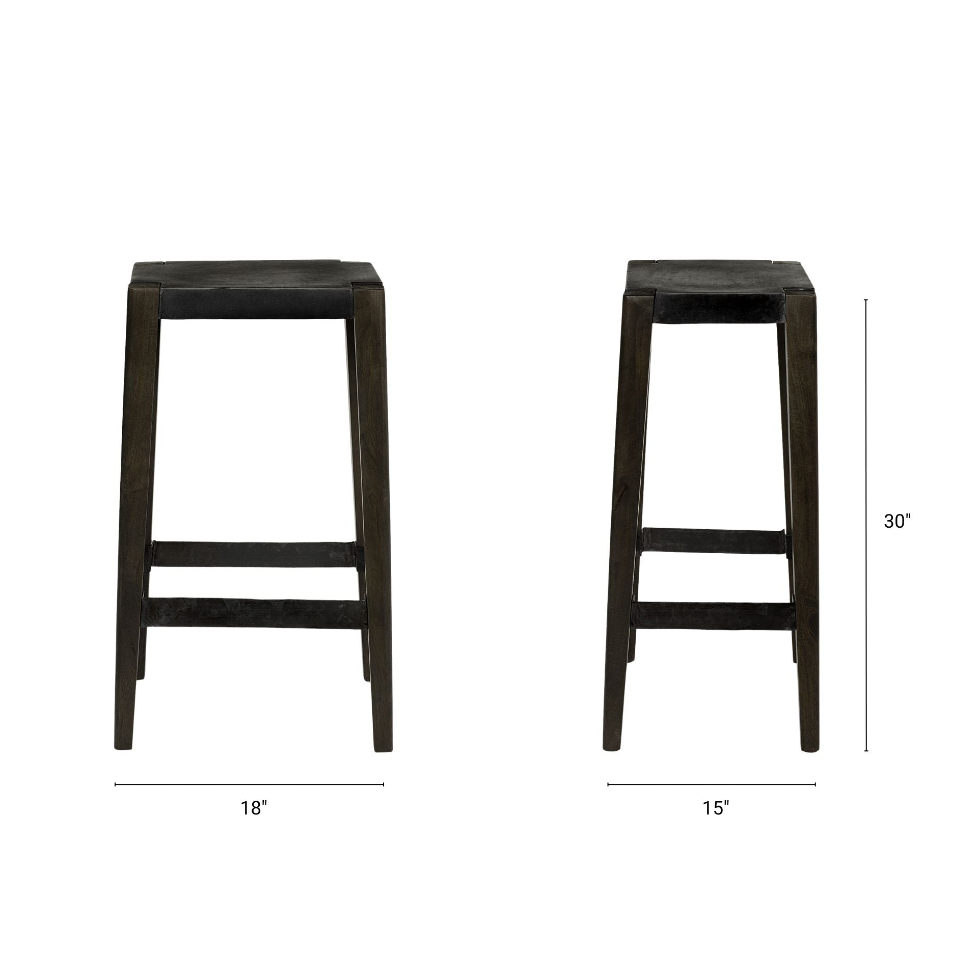 Nell Metal Seat Stool