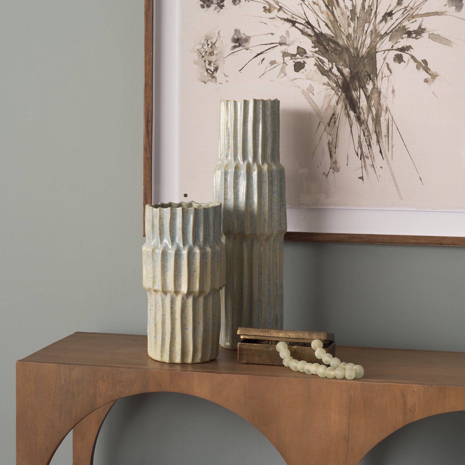 Cardon Gray Vase