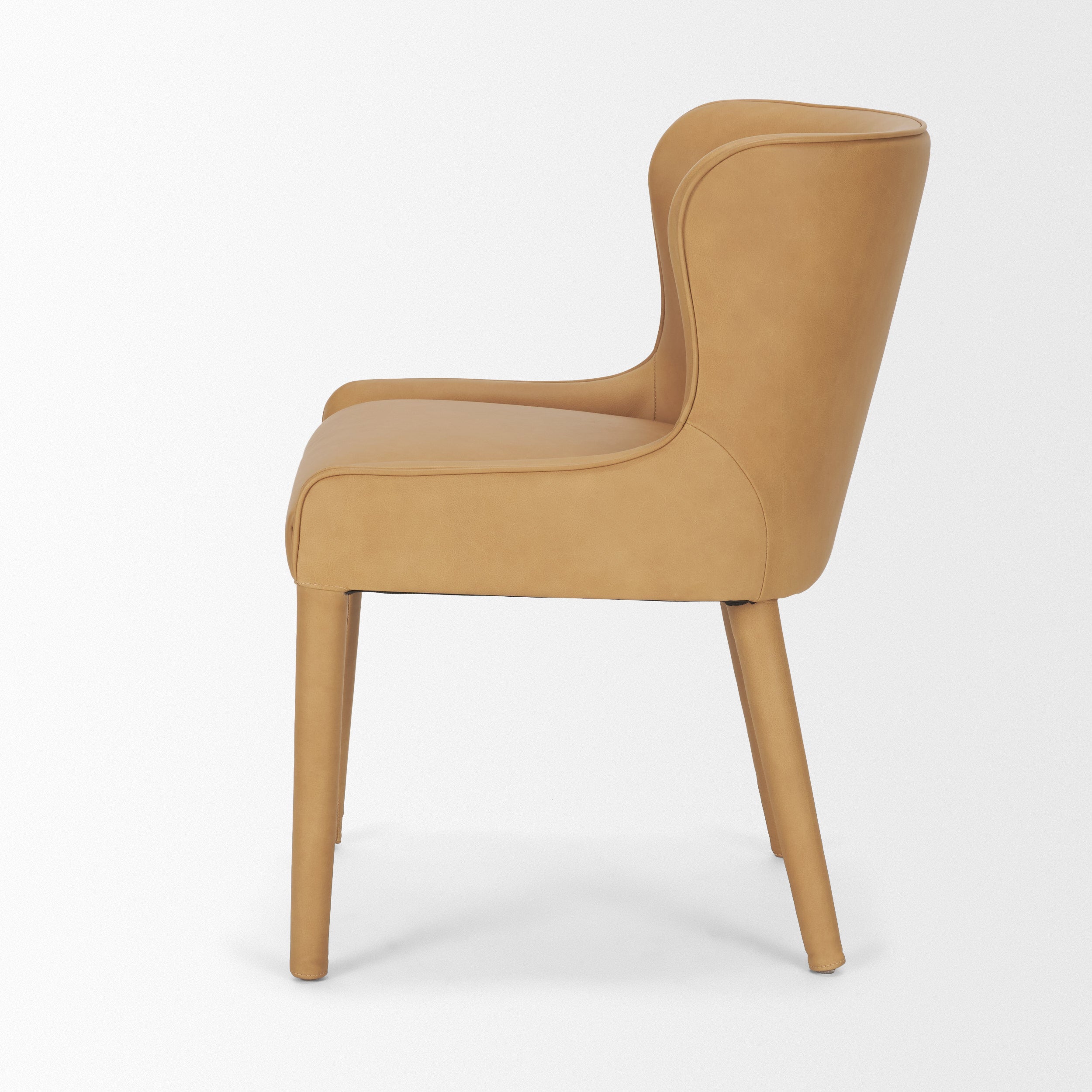 Nolan Slope Leather Dining Chair