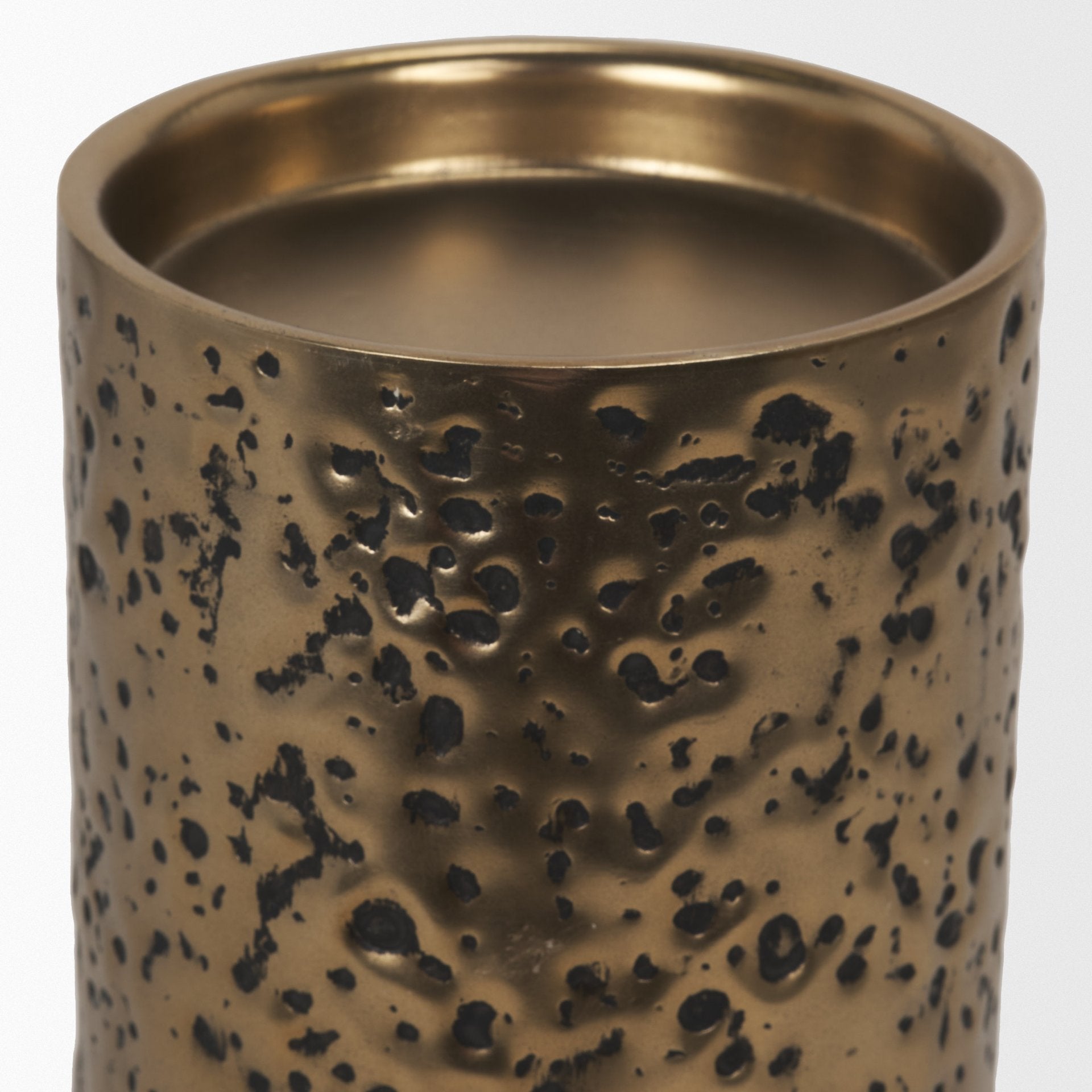 Akira Gold Candle Holder