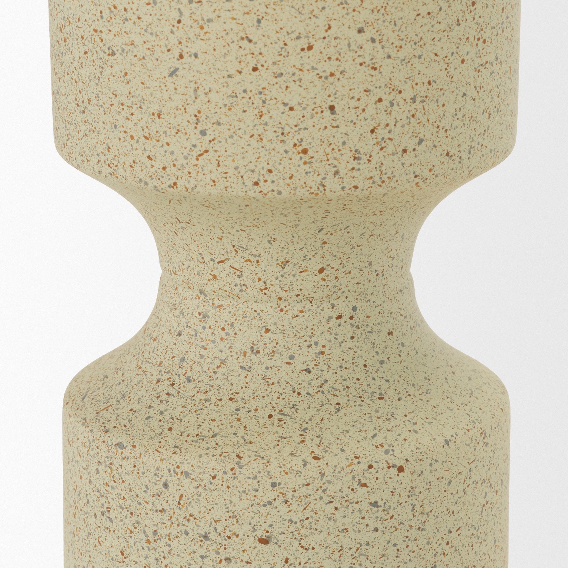 Akira Beige Candle Holder
