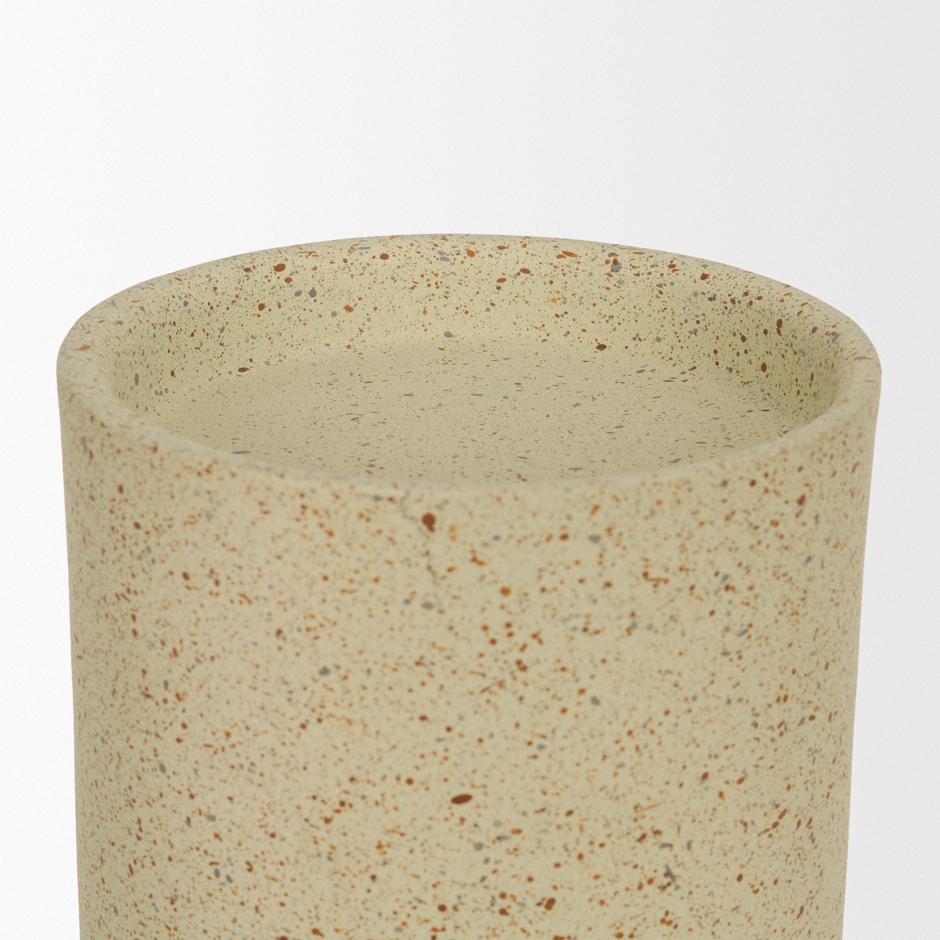 Akira Beige Candle Holder