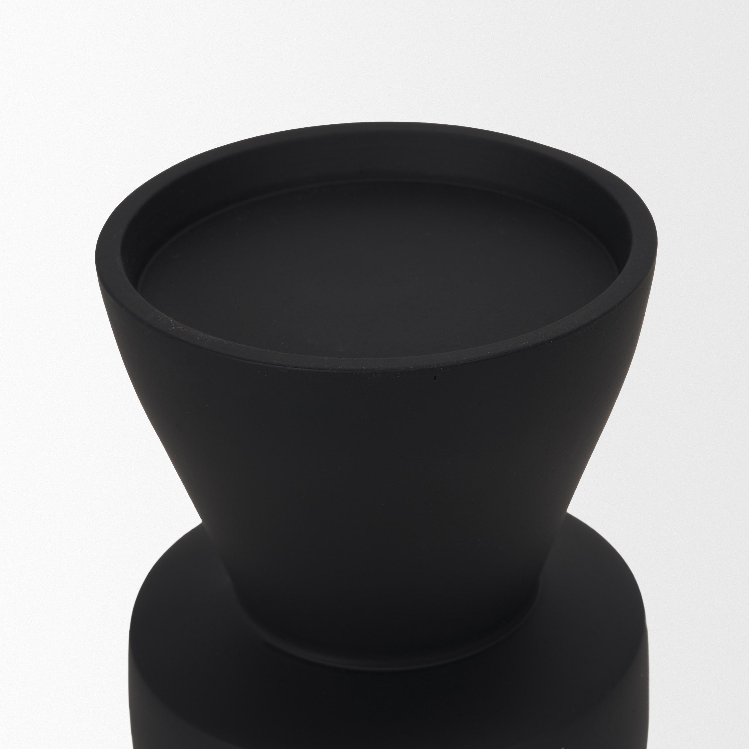Odilia Black Candle Holder