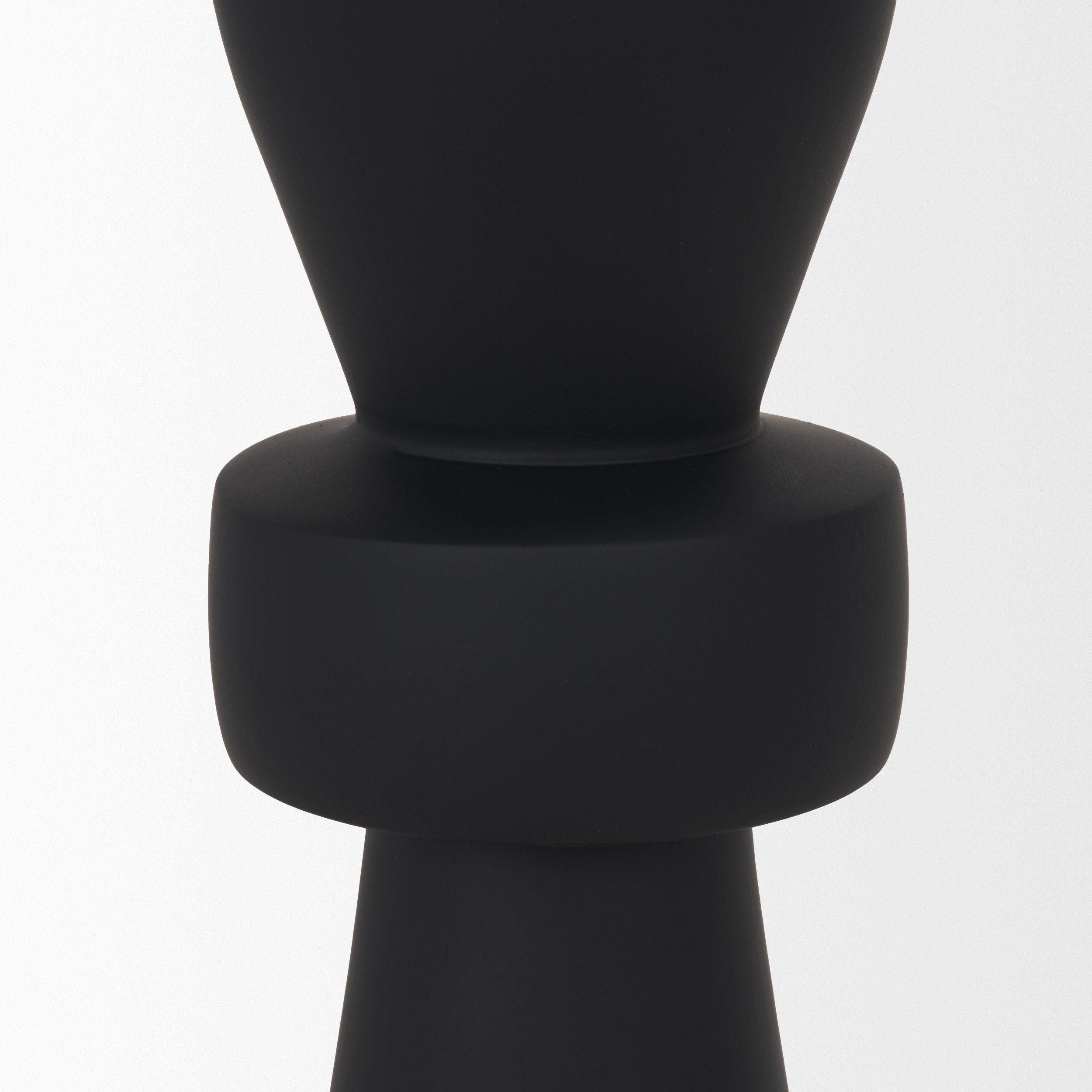 Odilia Black Candle Holder