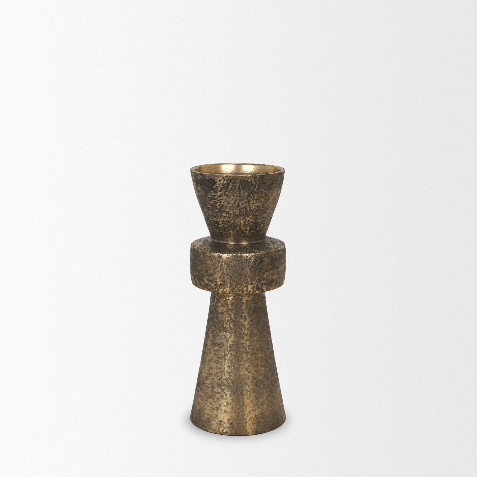 Odilia Gold Candle Holder