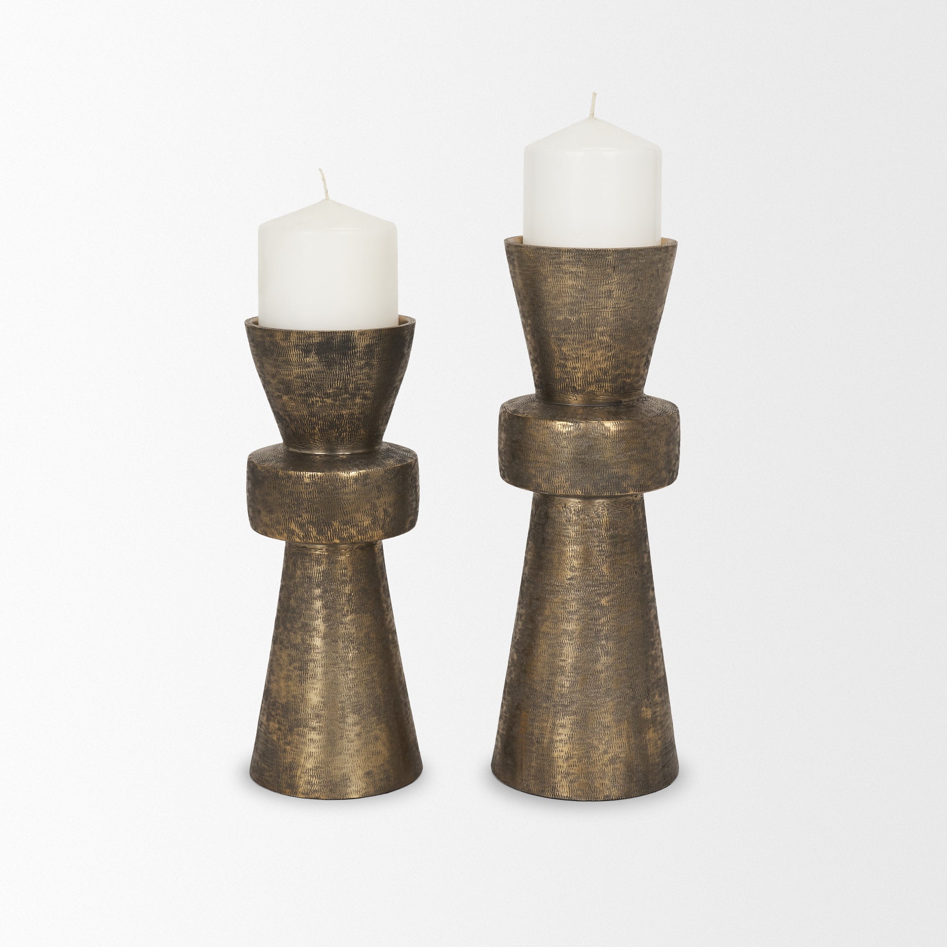 Odilia Gold Candle Holder
