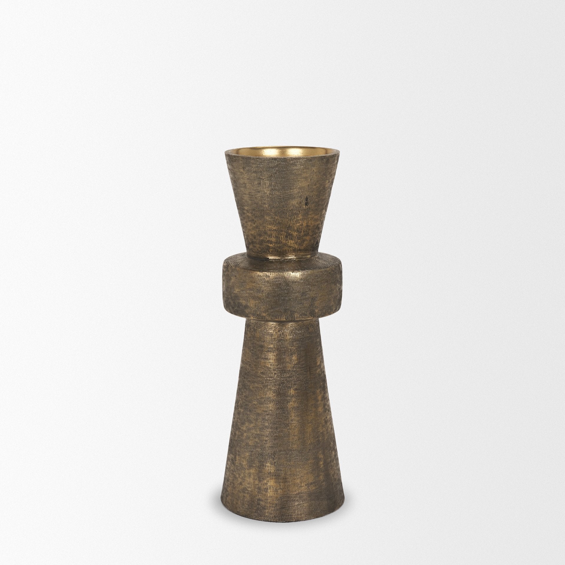 Odilia Gold Candle Holder