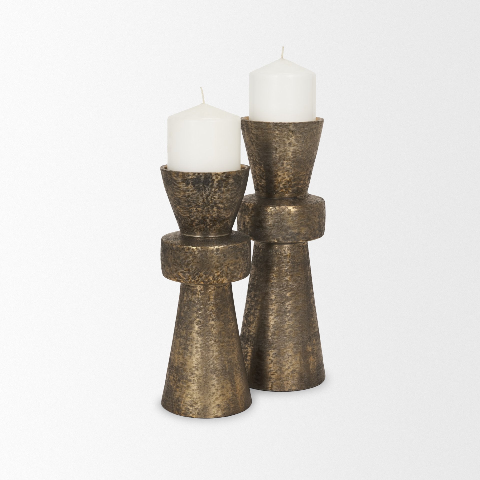 Odilia Gold Candle Holder