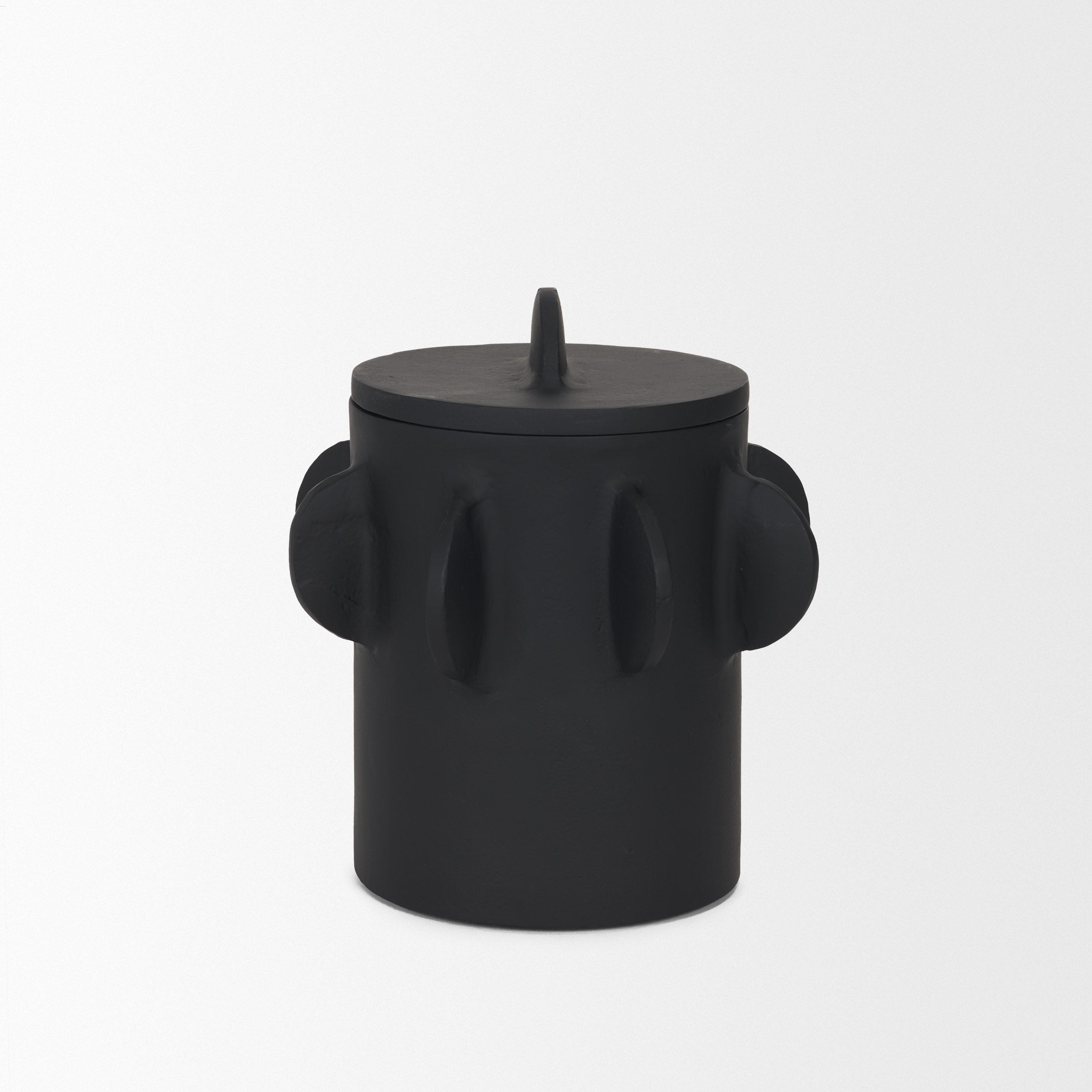 Deacon Decorative Black Canister