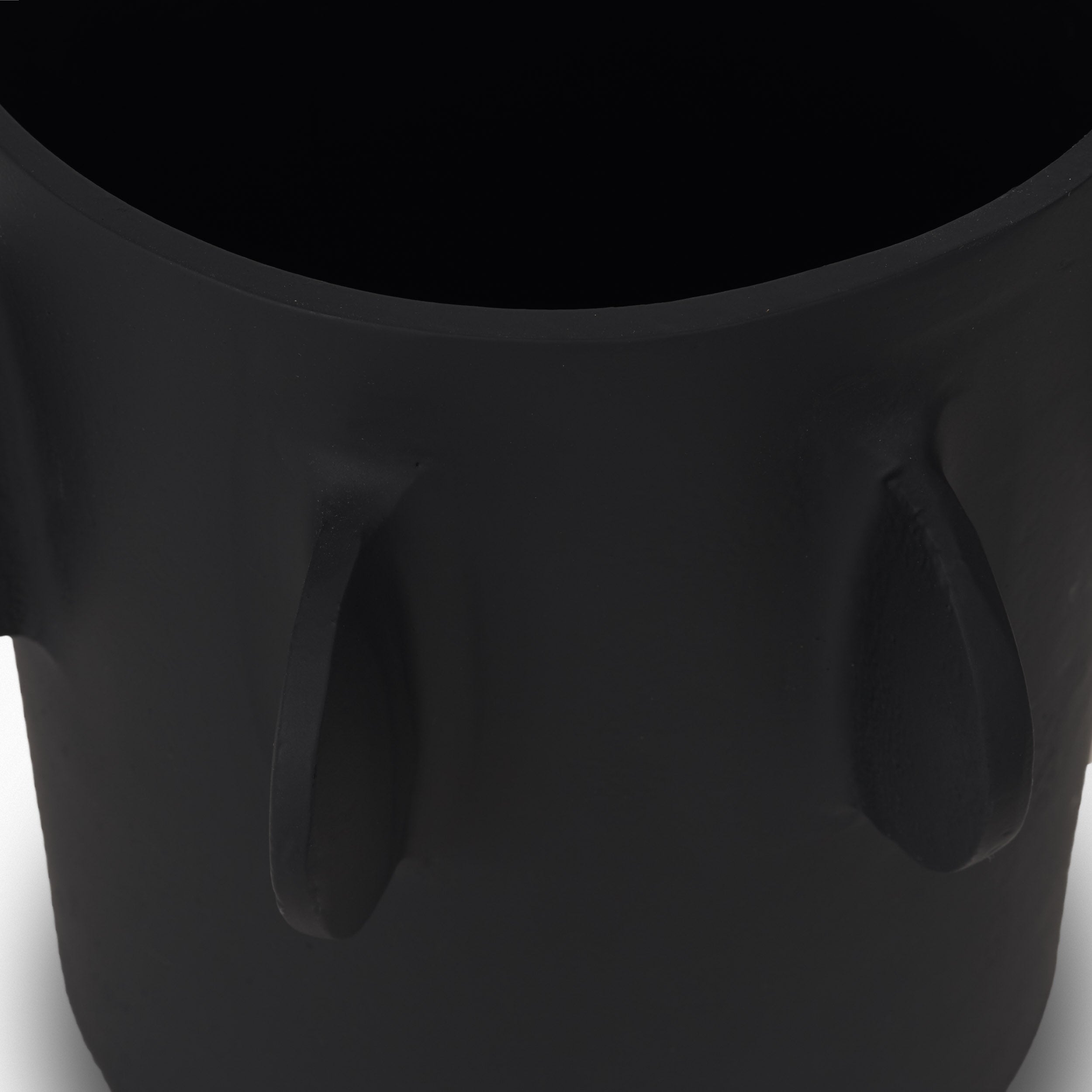 Deacon Decorative Black Canister