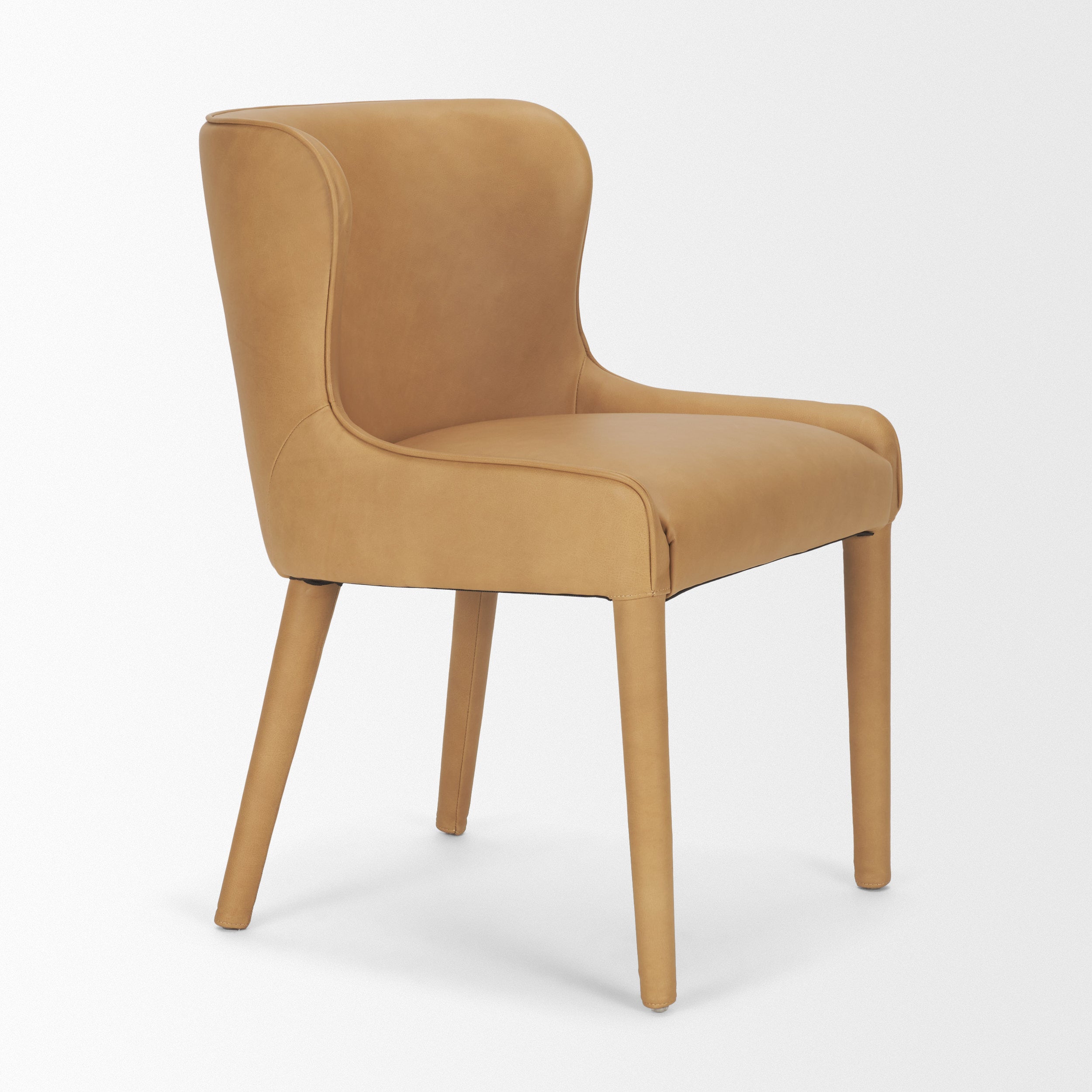 Nolan Slope Leather Dining Chair
