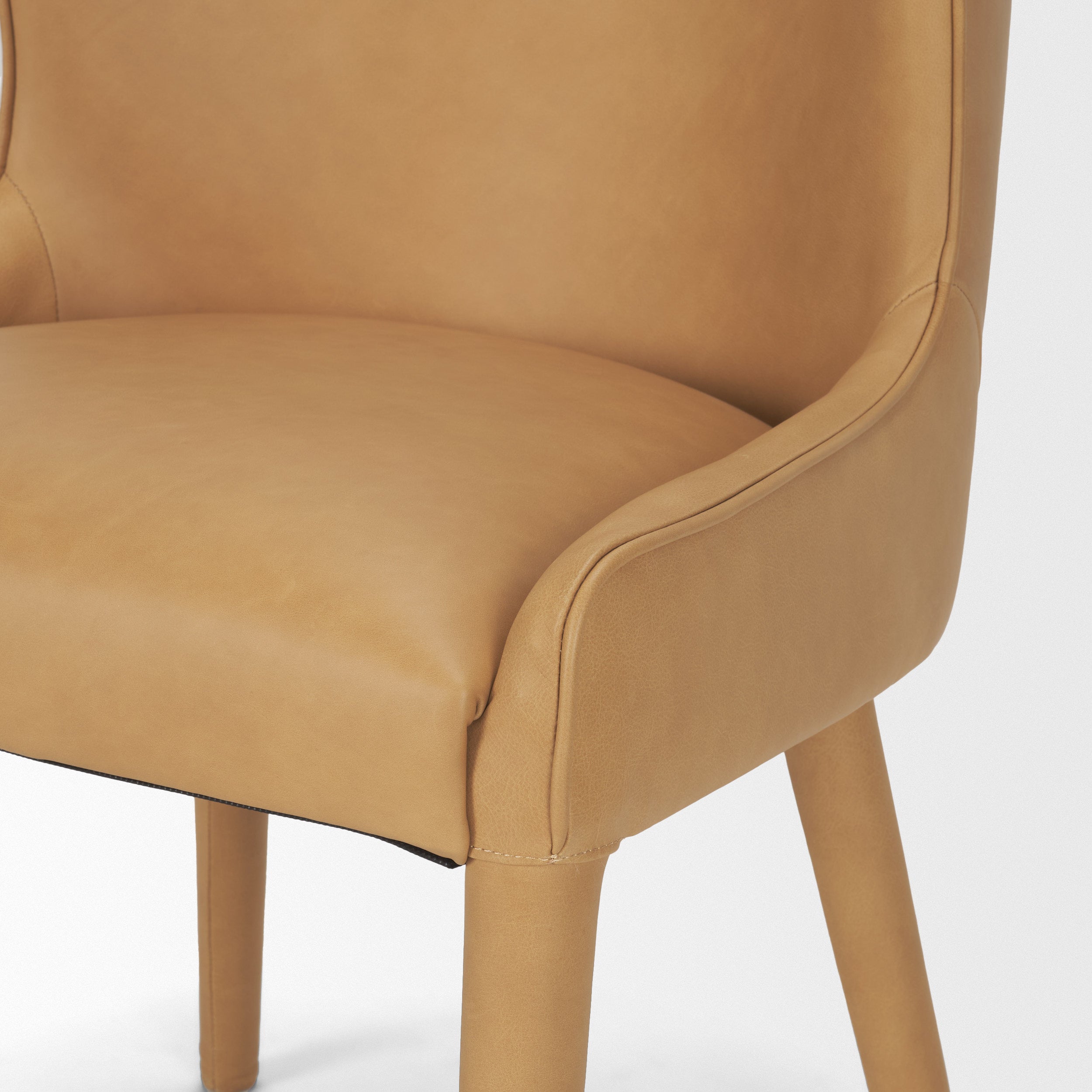 Nolan Slope Leather Dining Chair