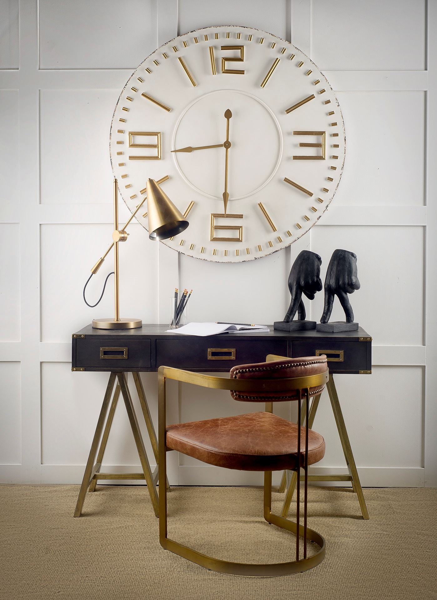 Hollyfield Leather Contract-Grade Dining Chair