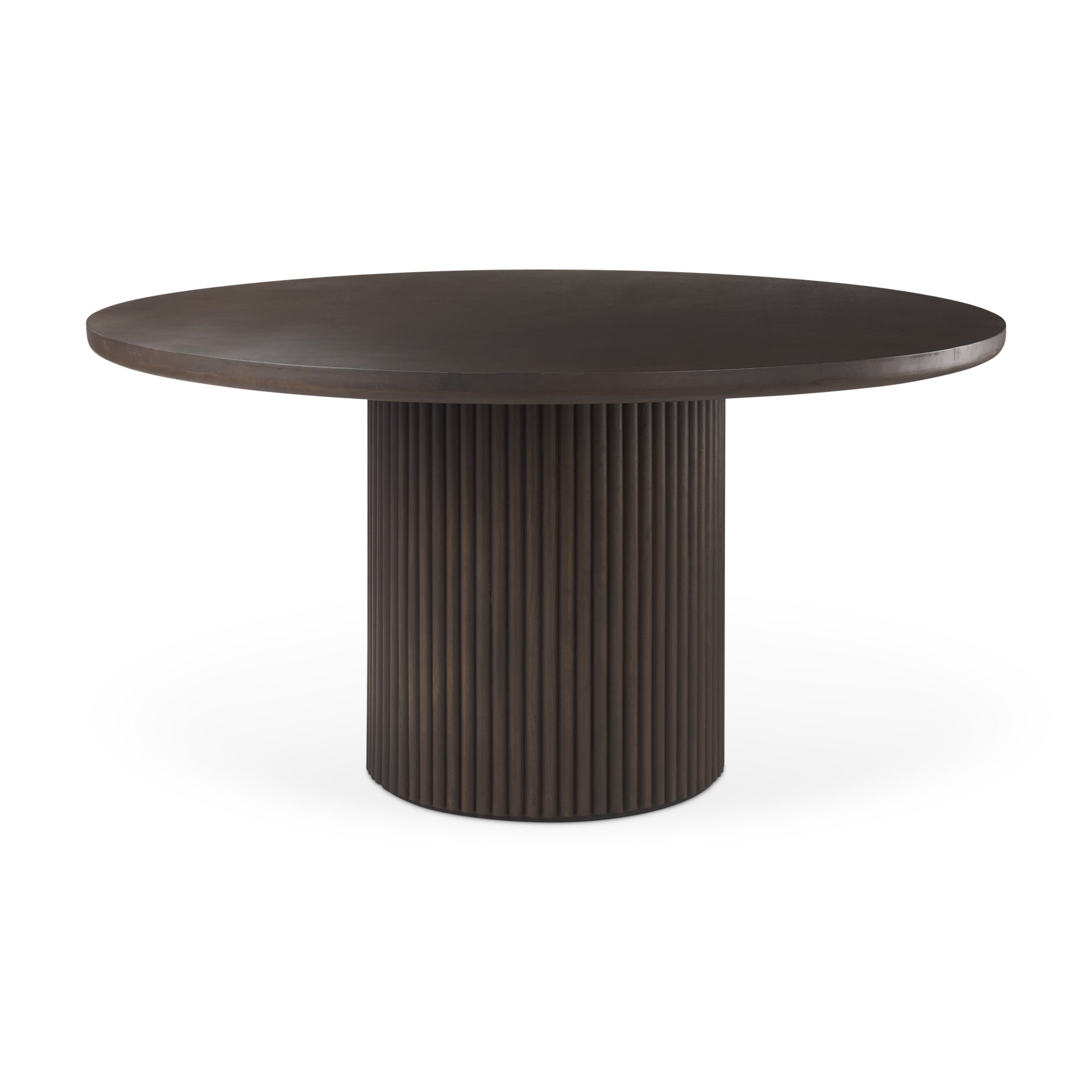 Terra Fluted Dining Table - 4 Niles Chairs