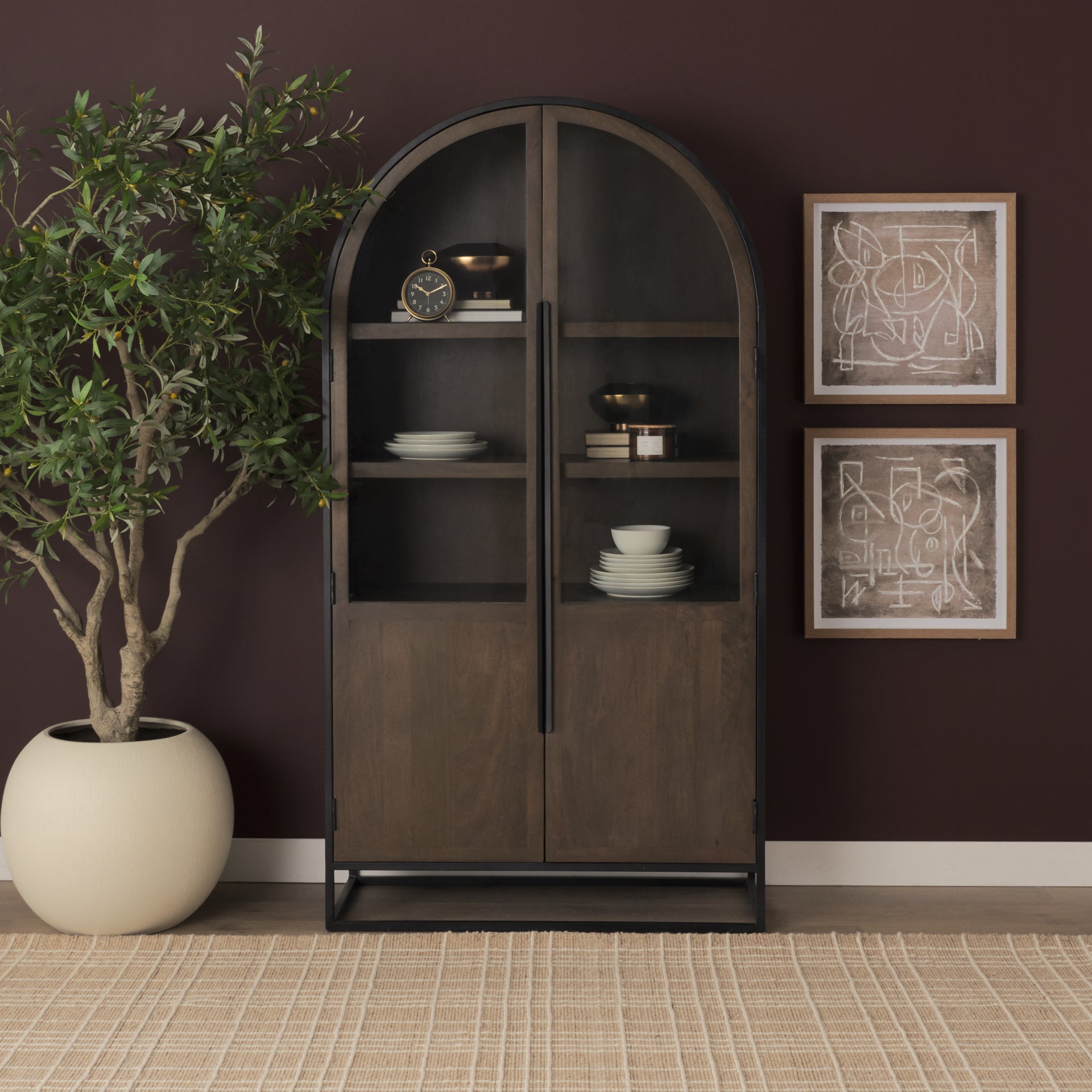 Sloan Large Curio Cabinet