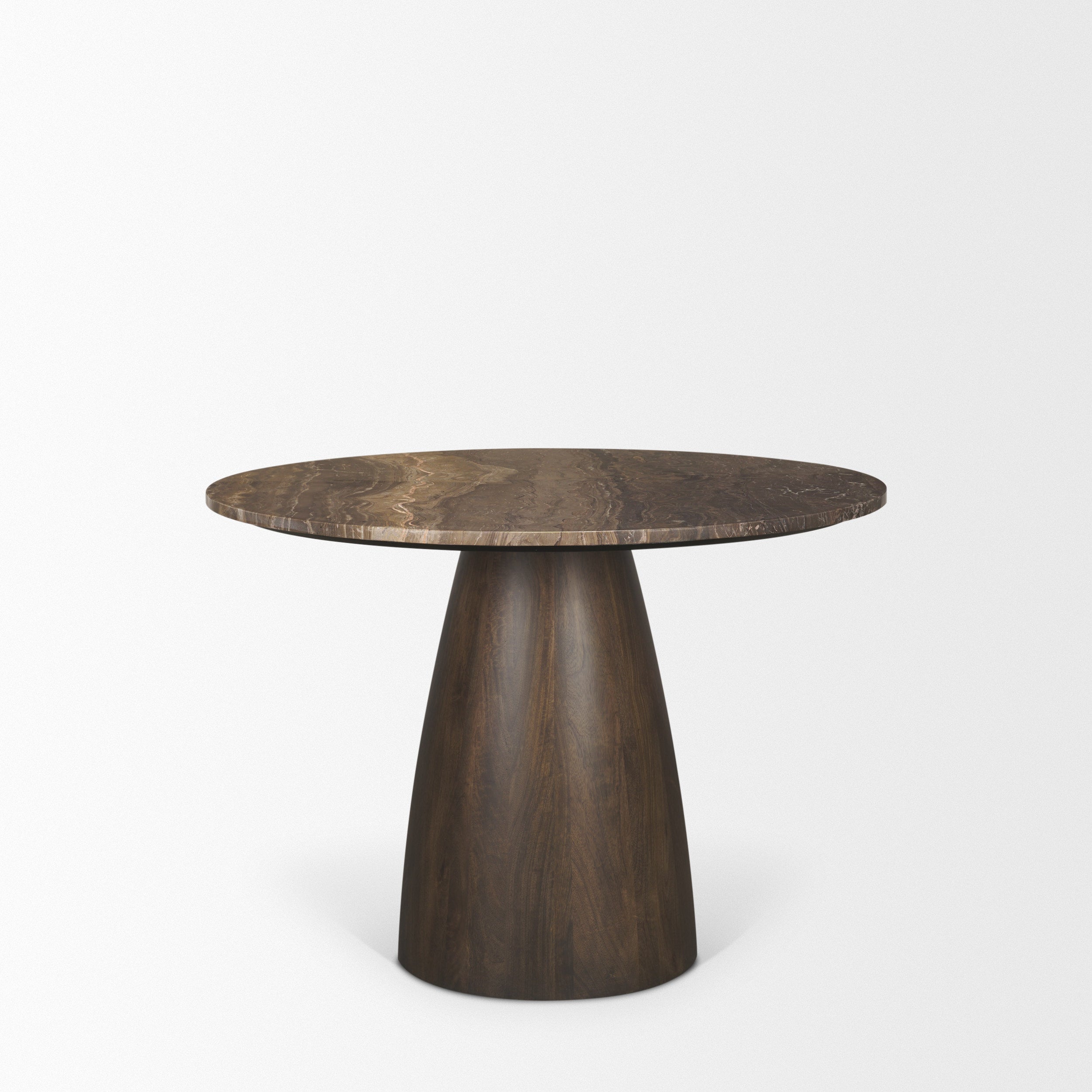 Allyson 42" Round Marble Dining Table