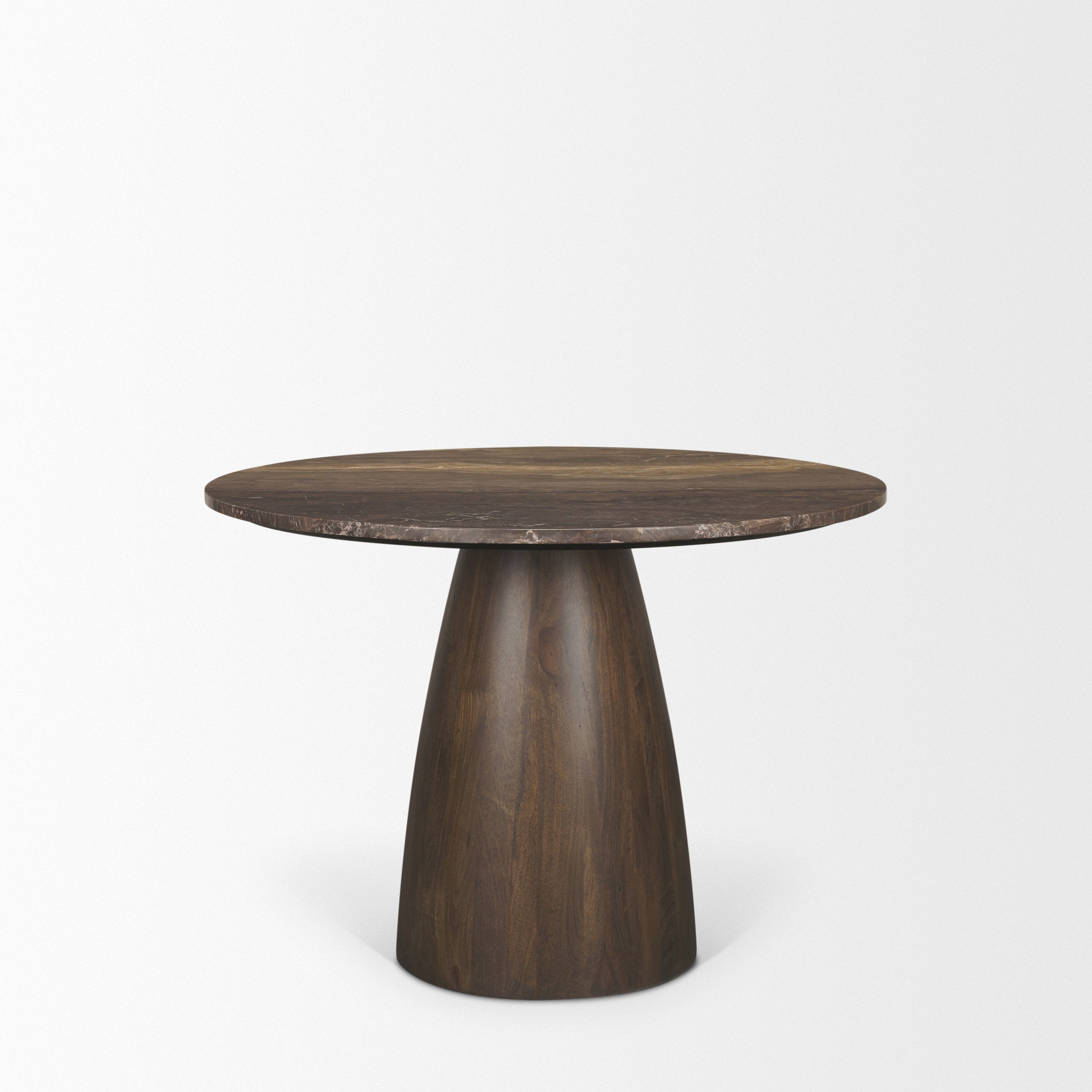 Allyson 42" Round Marble Dining Table