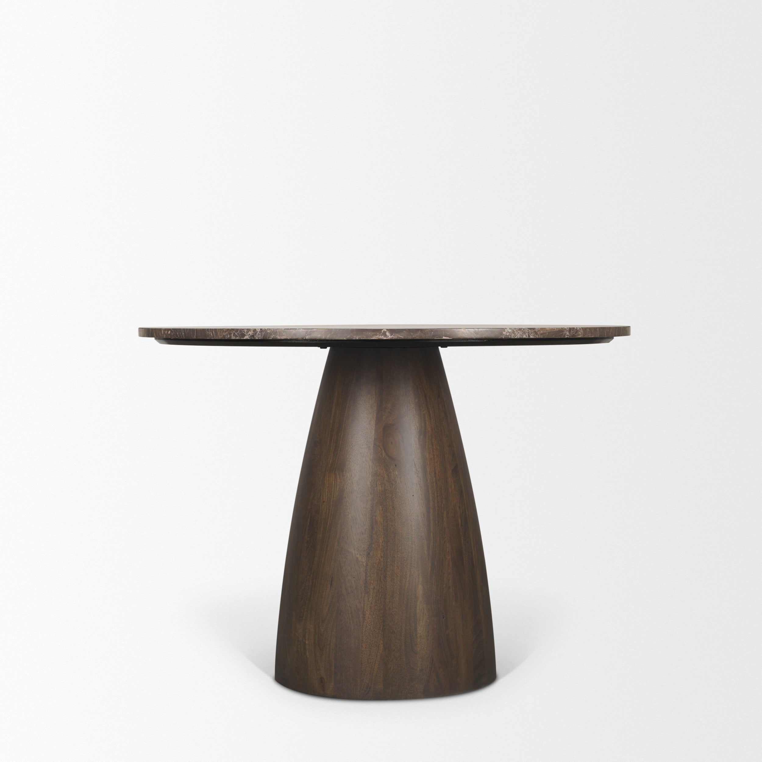 Allyson 42" Round Marble Dining Table