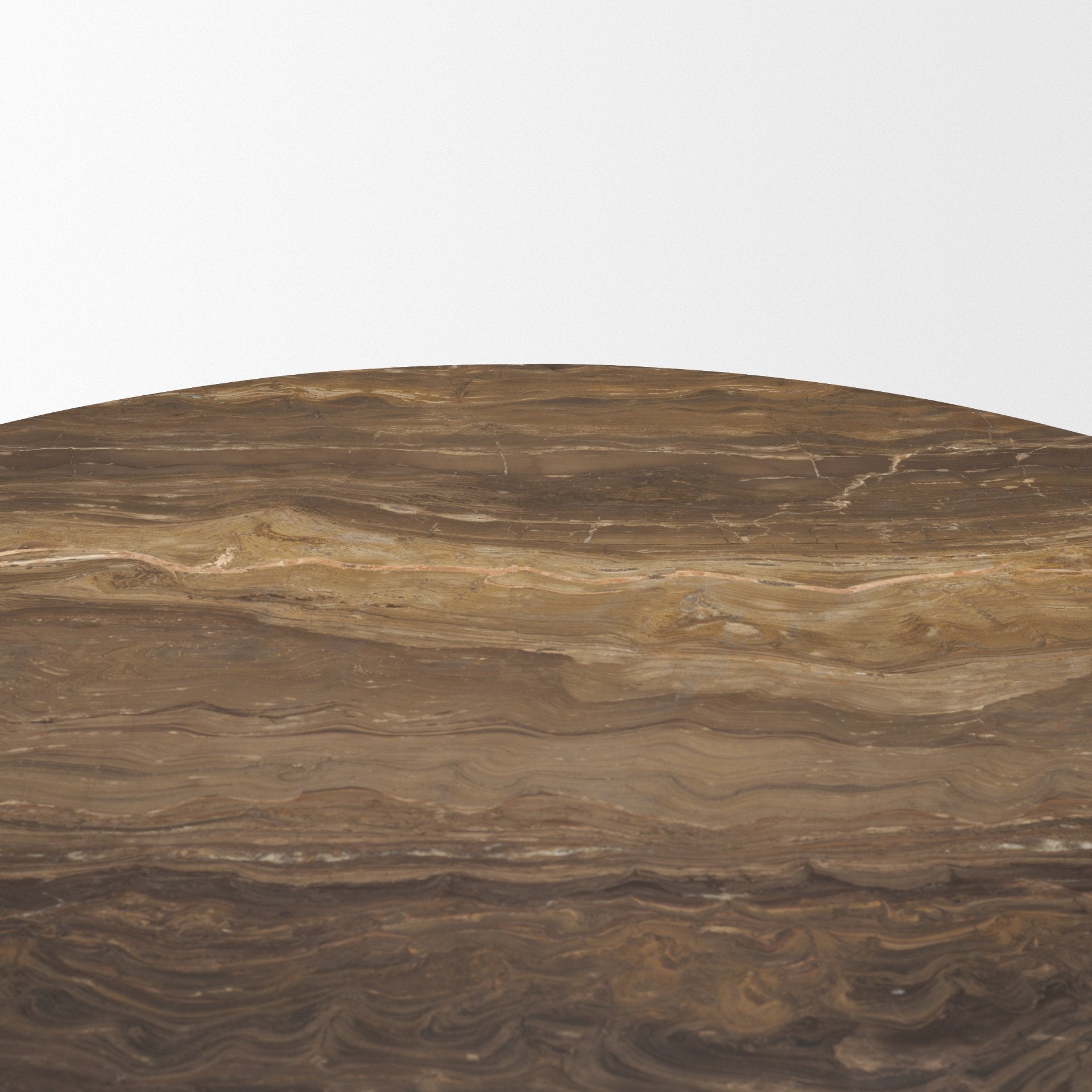 Allyson 42" Round Marble Dining Table