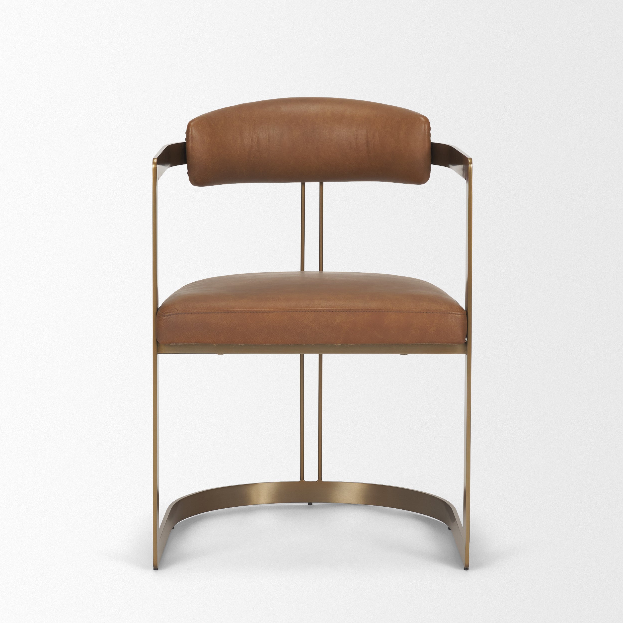 Hollyfield Leather Contract-Grade Dining Chair