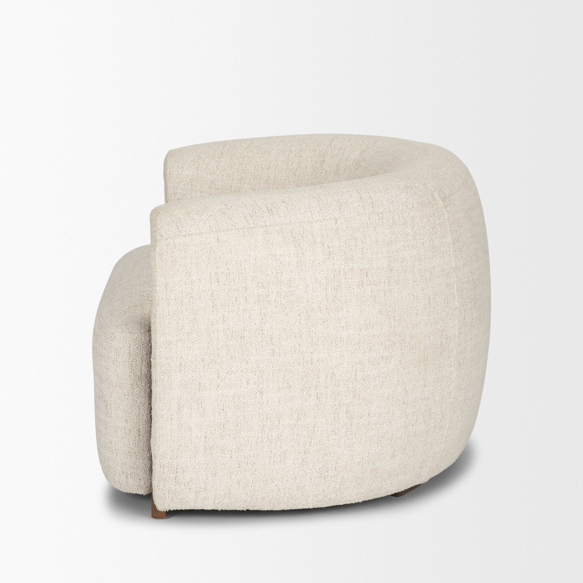 Kornelia Fabric Barrel Accent Chair