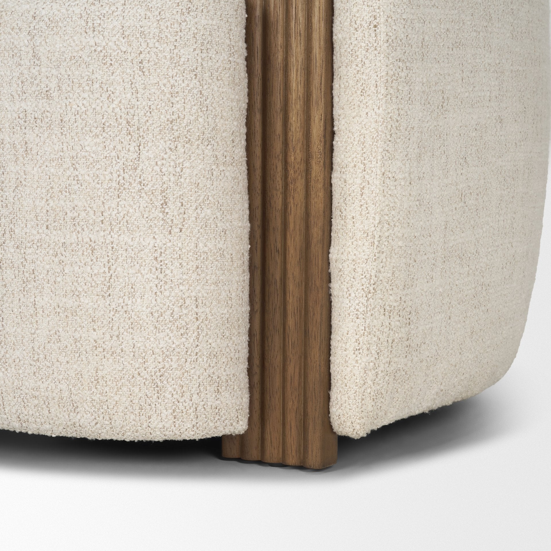 Kornelia Fabric Barrel Accent Chair