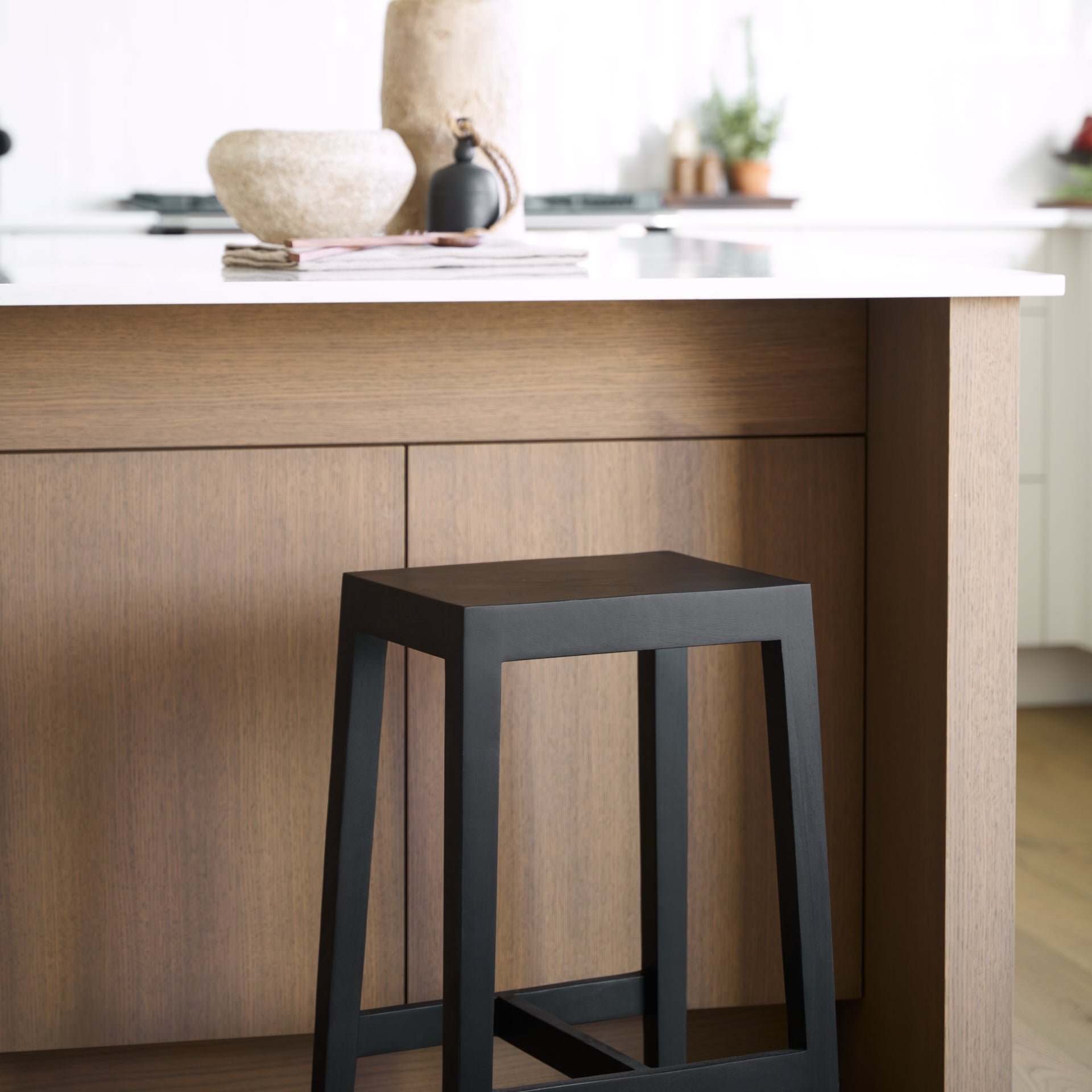 Colony Wood Seat Stool