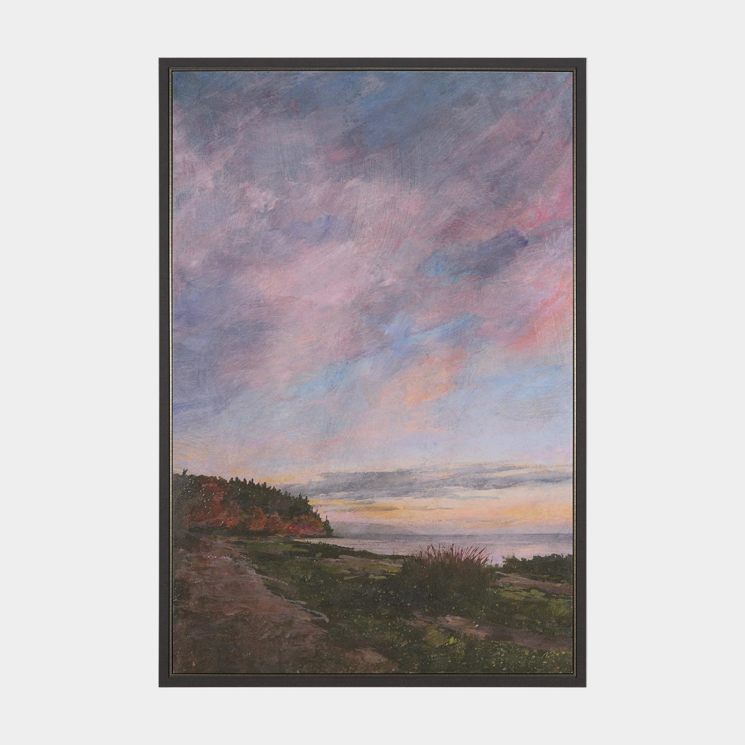 Crescent Sunset Canvas Series