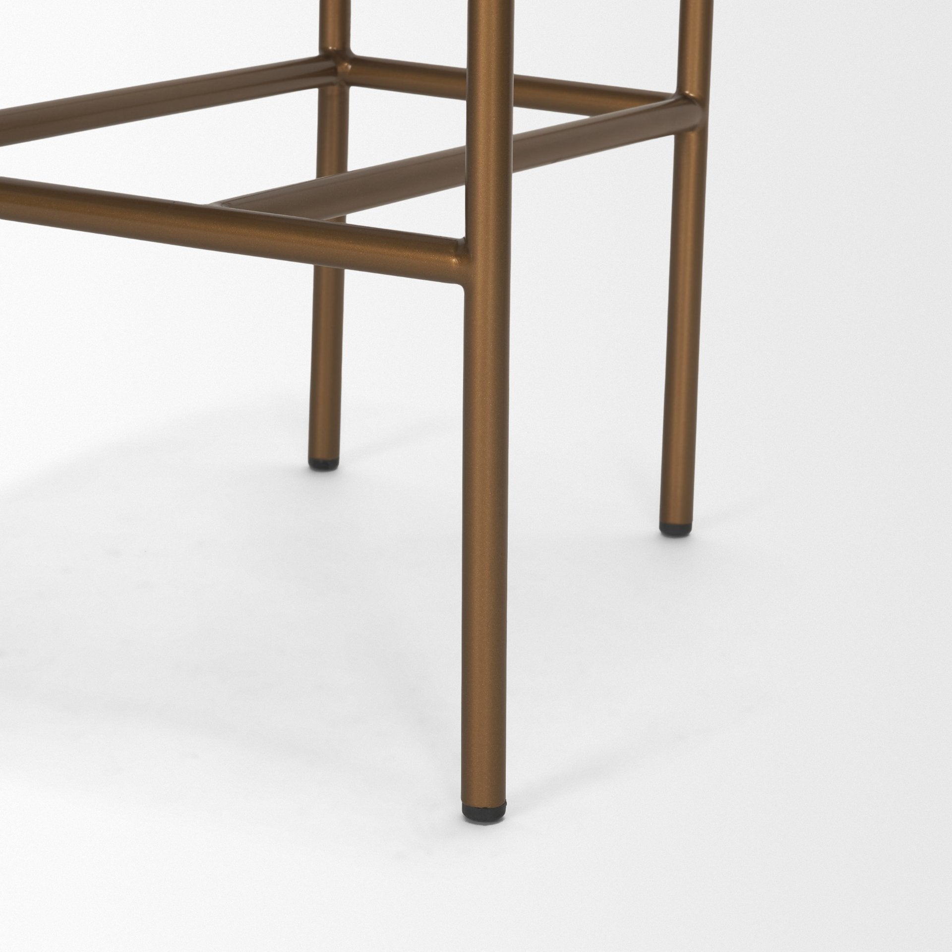 Parker Leather Seat Counter Stool