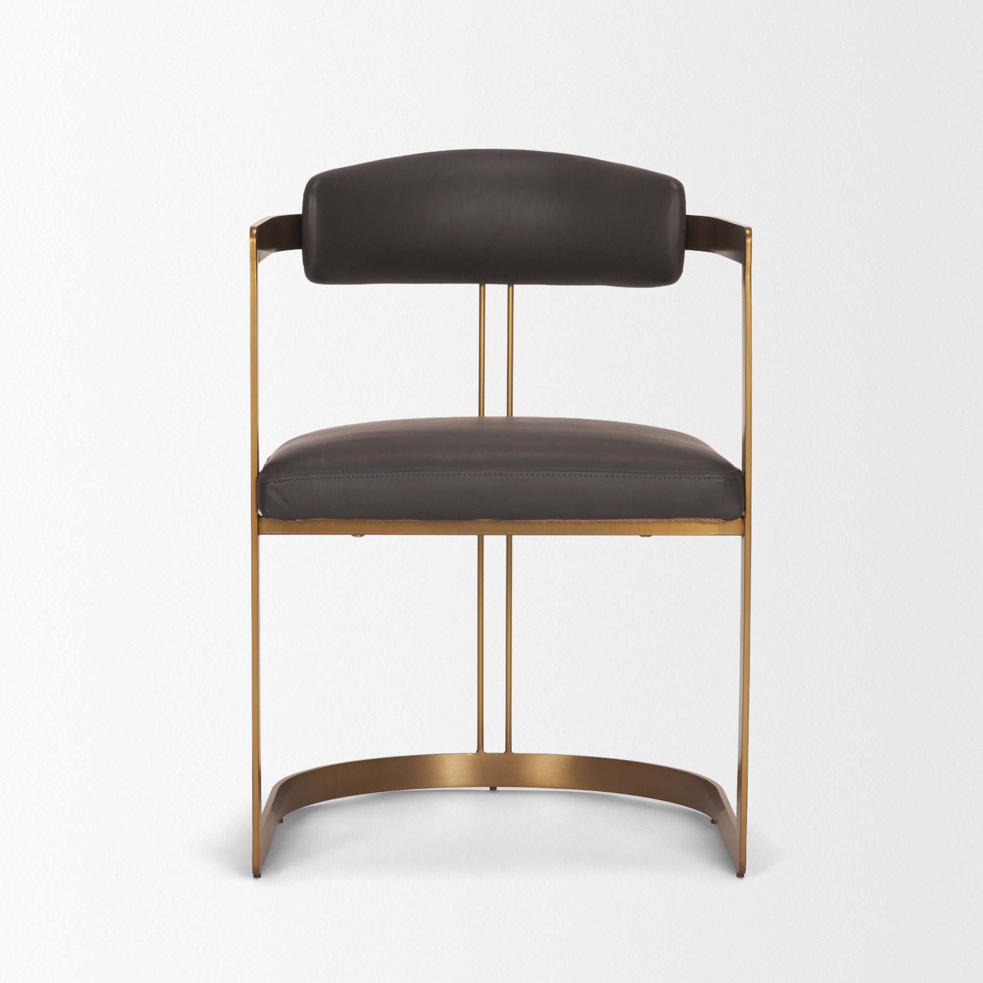 Hollyfield Leather Contract-Grade Dining Chair