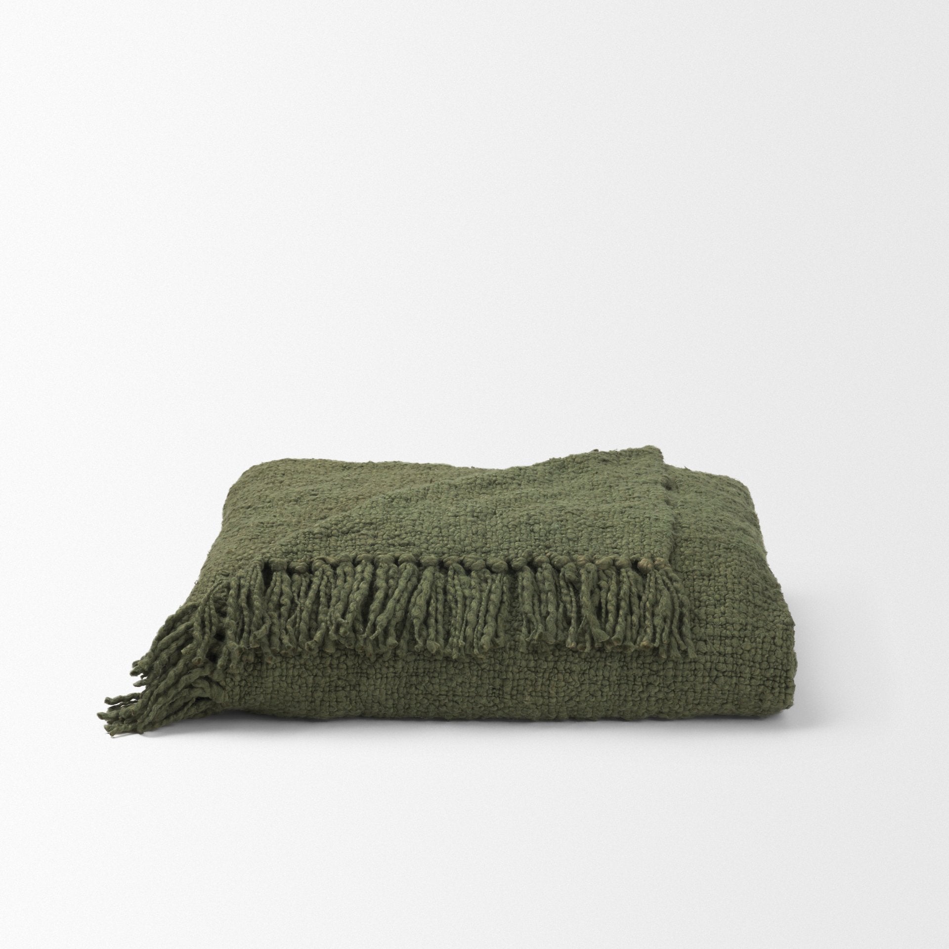 Kambal Evergreen Cotton Throw Blanket