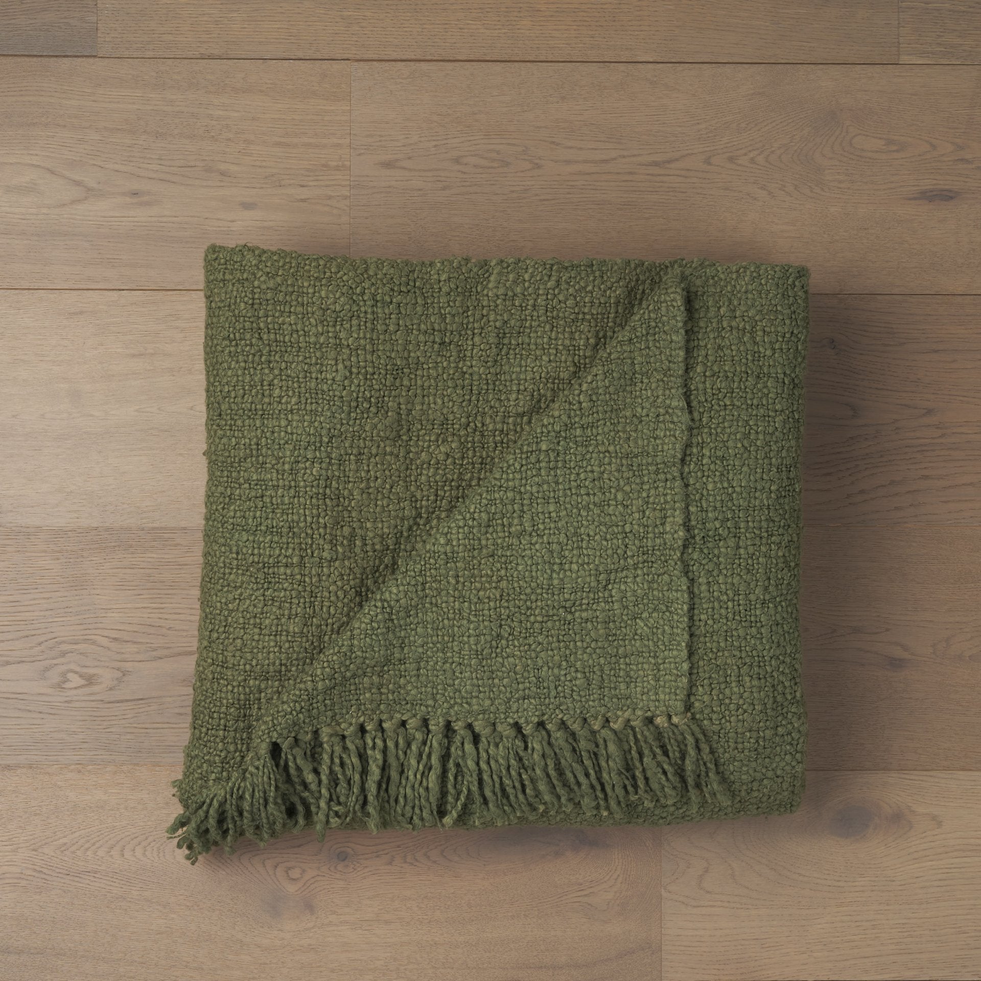Kambal Evergreen Cotton Throw Blanket