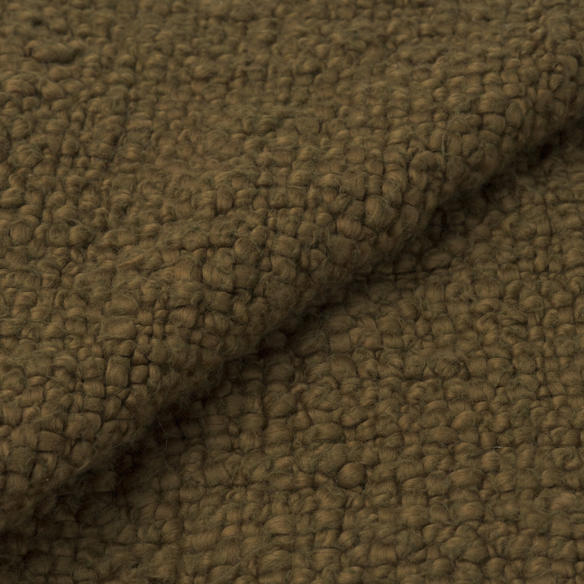 Kambal Dark Olive Cotton Throw Blanket
