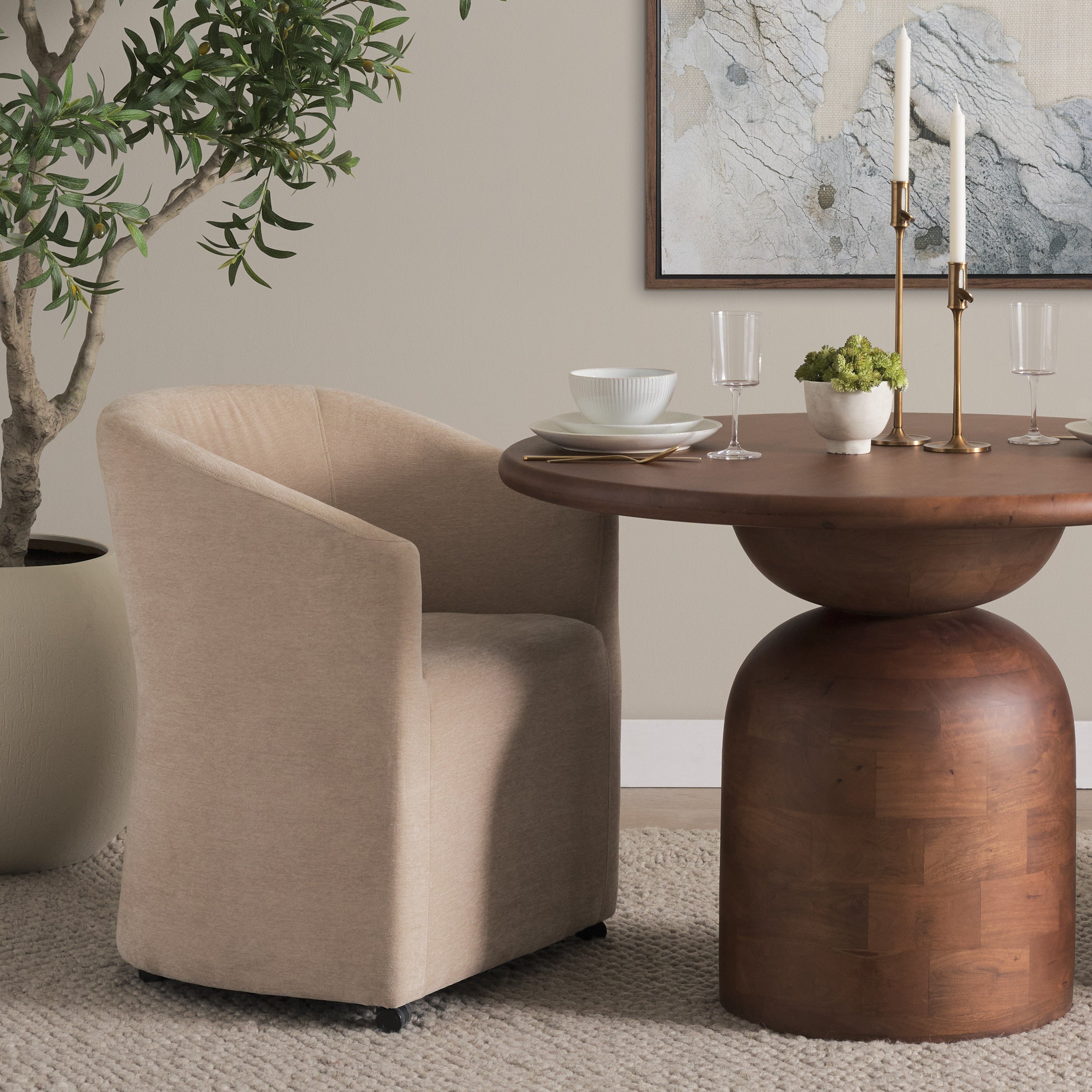 Sondra Fabric Dining Chair
