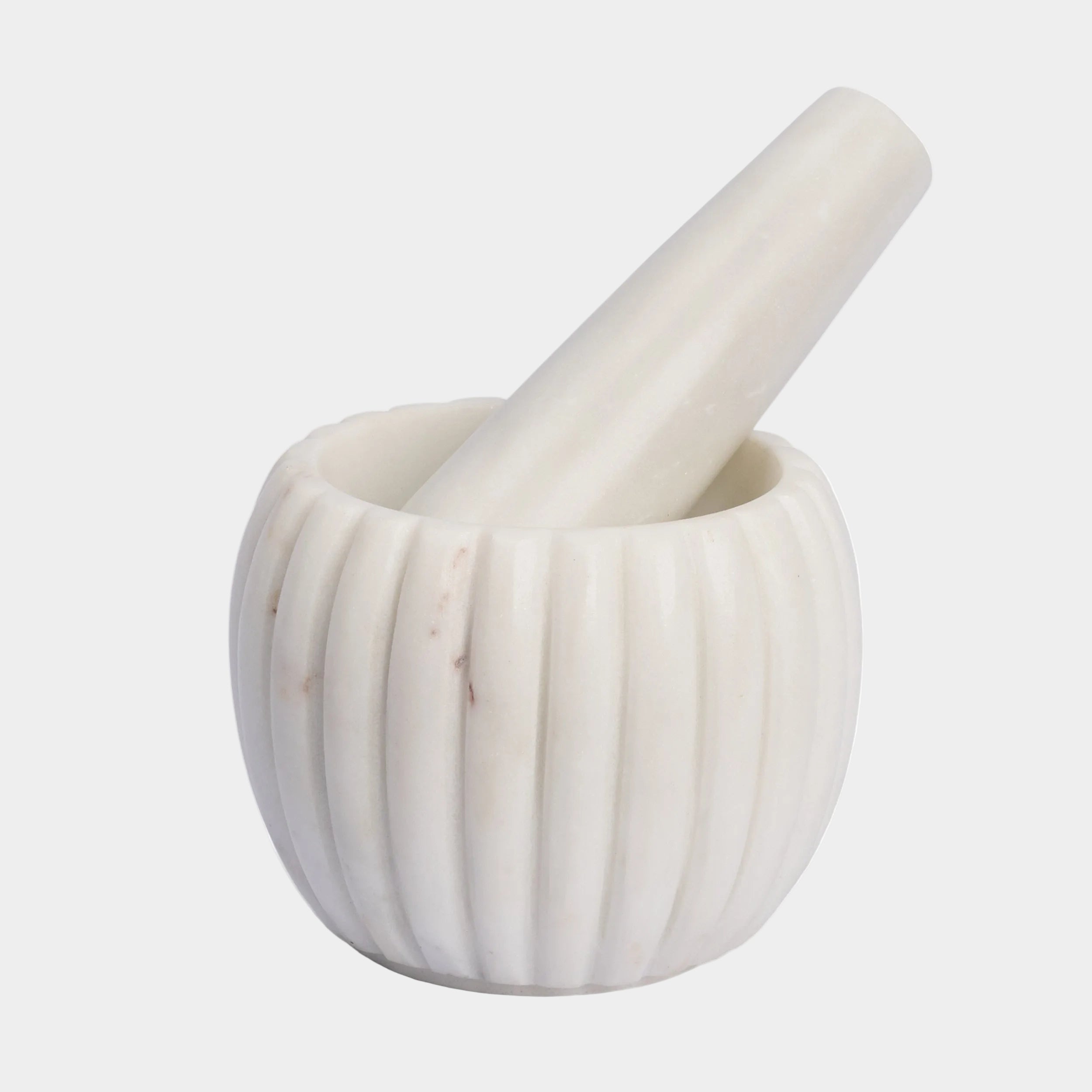 Cava Marble Mortar & Pestle