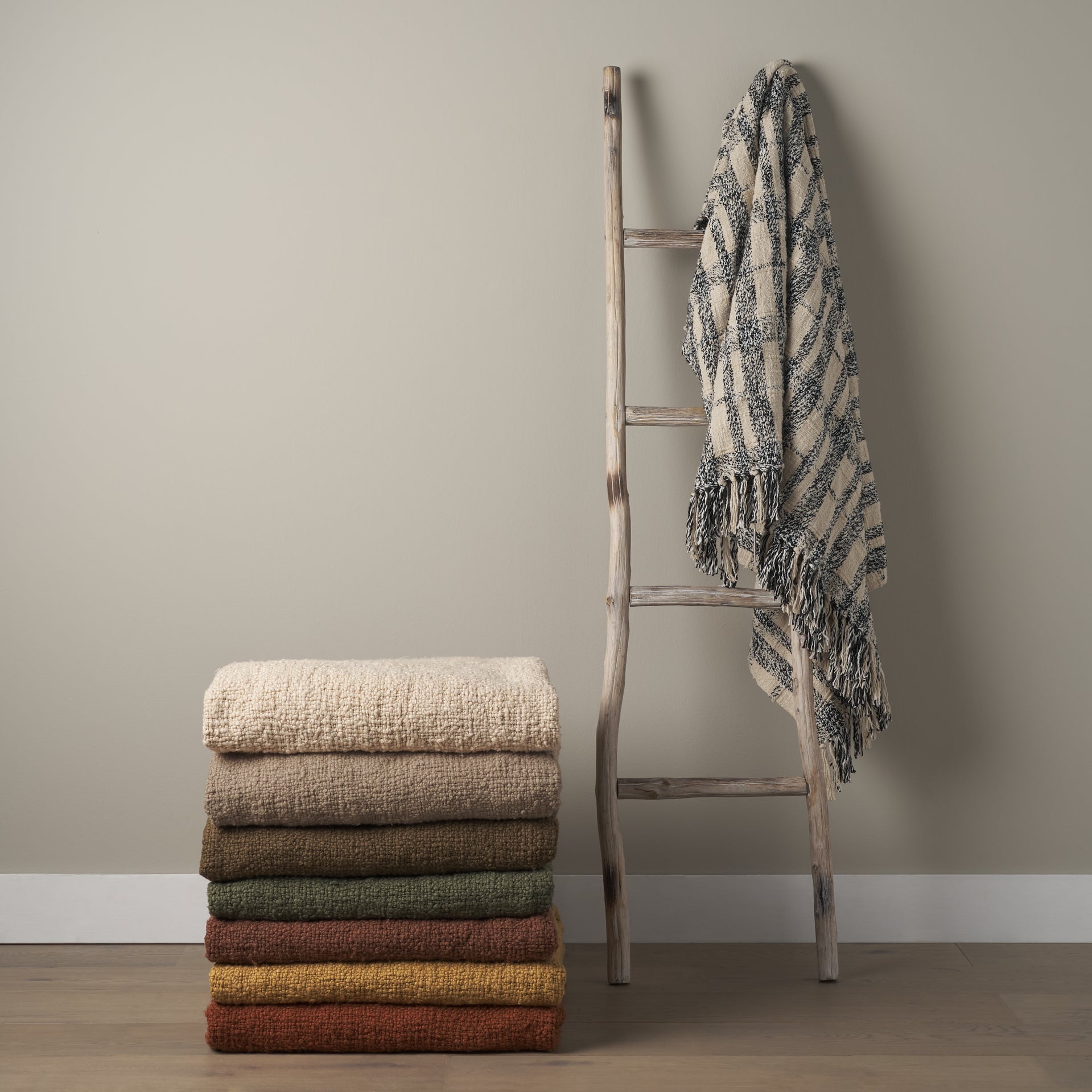 Kambal Evergreen Cotton Throw Blanket