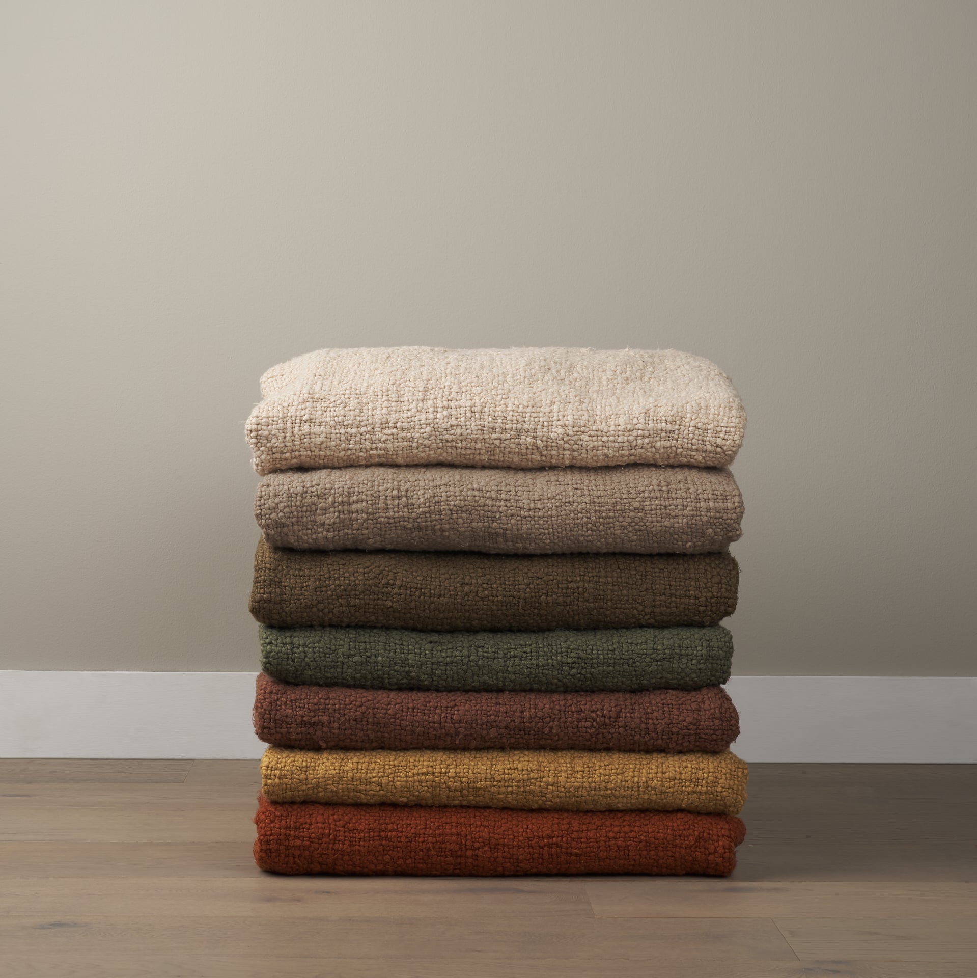 Kambal Mahogany Cotton Throw Blanket