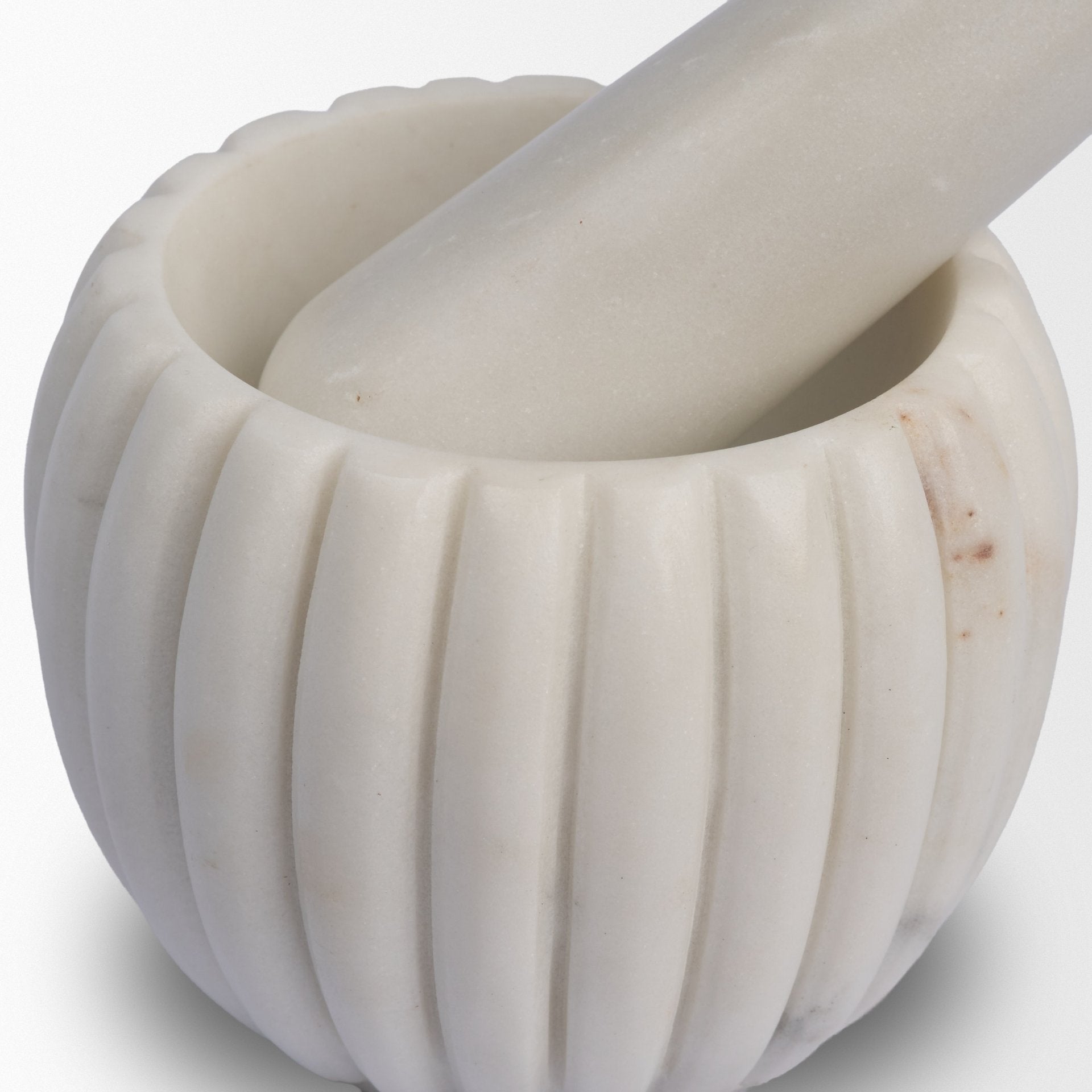 Cava Marble Mortar & Pestle