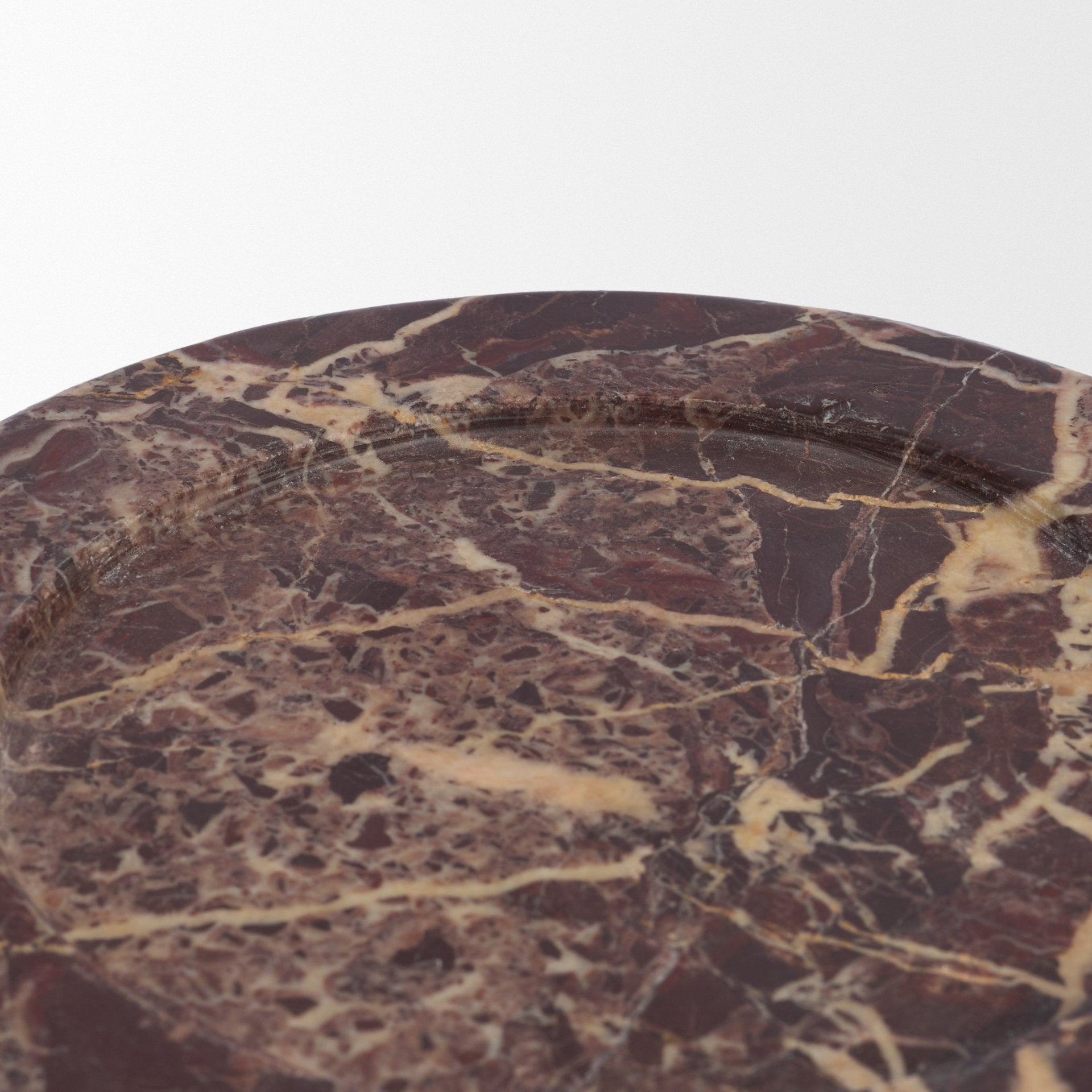 Bordo Marble Hurricane Candle Holder
