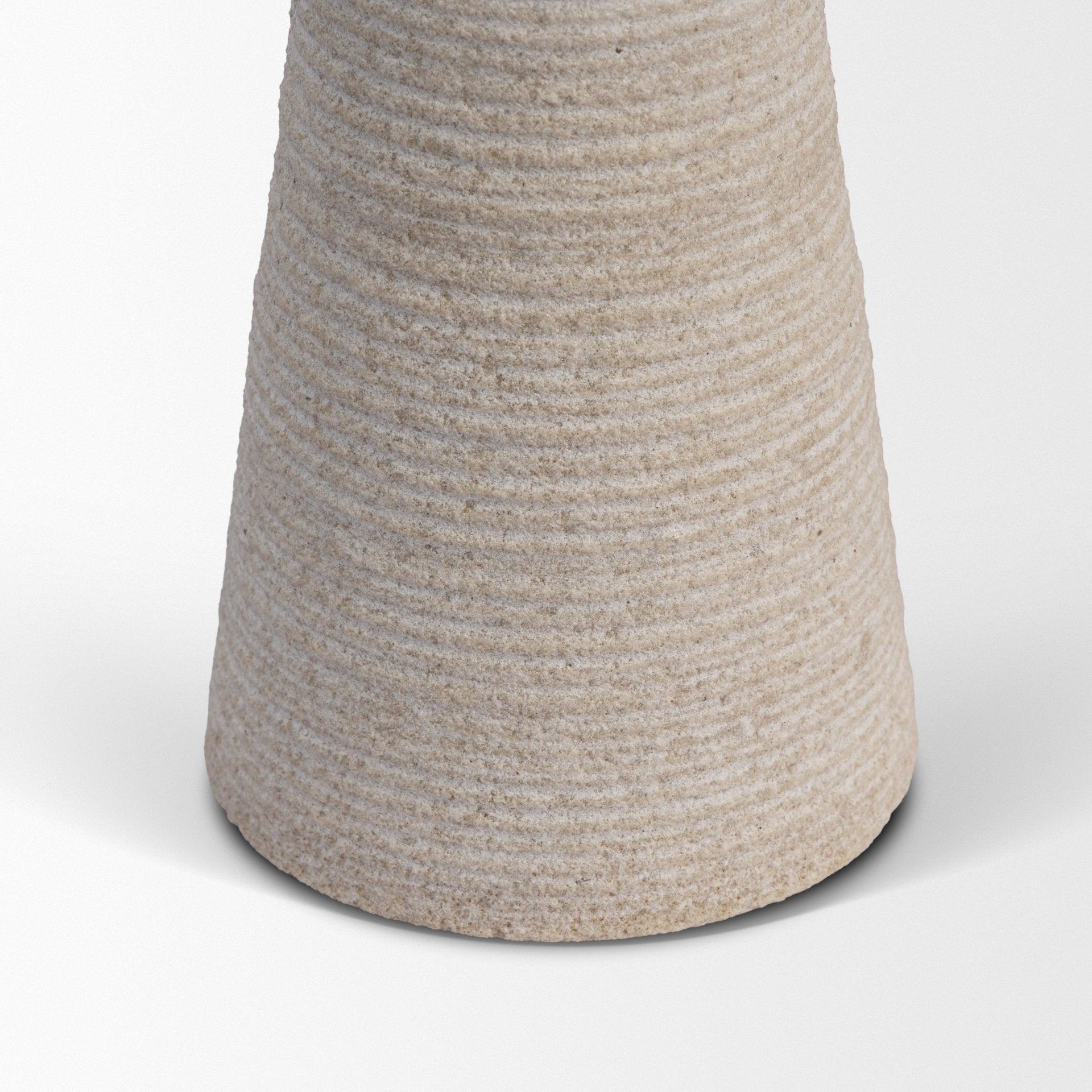 Cono Marble Candle Holders Set of 2