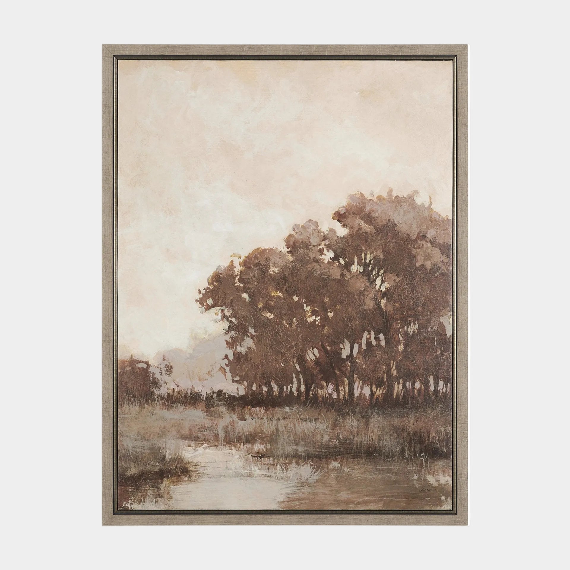Calm Horizon Canvas Series