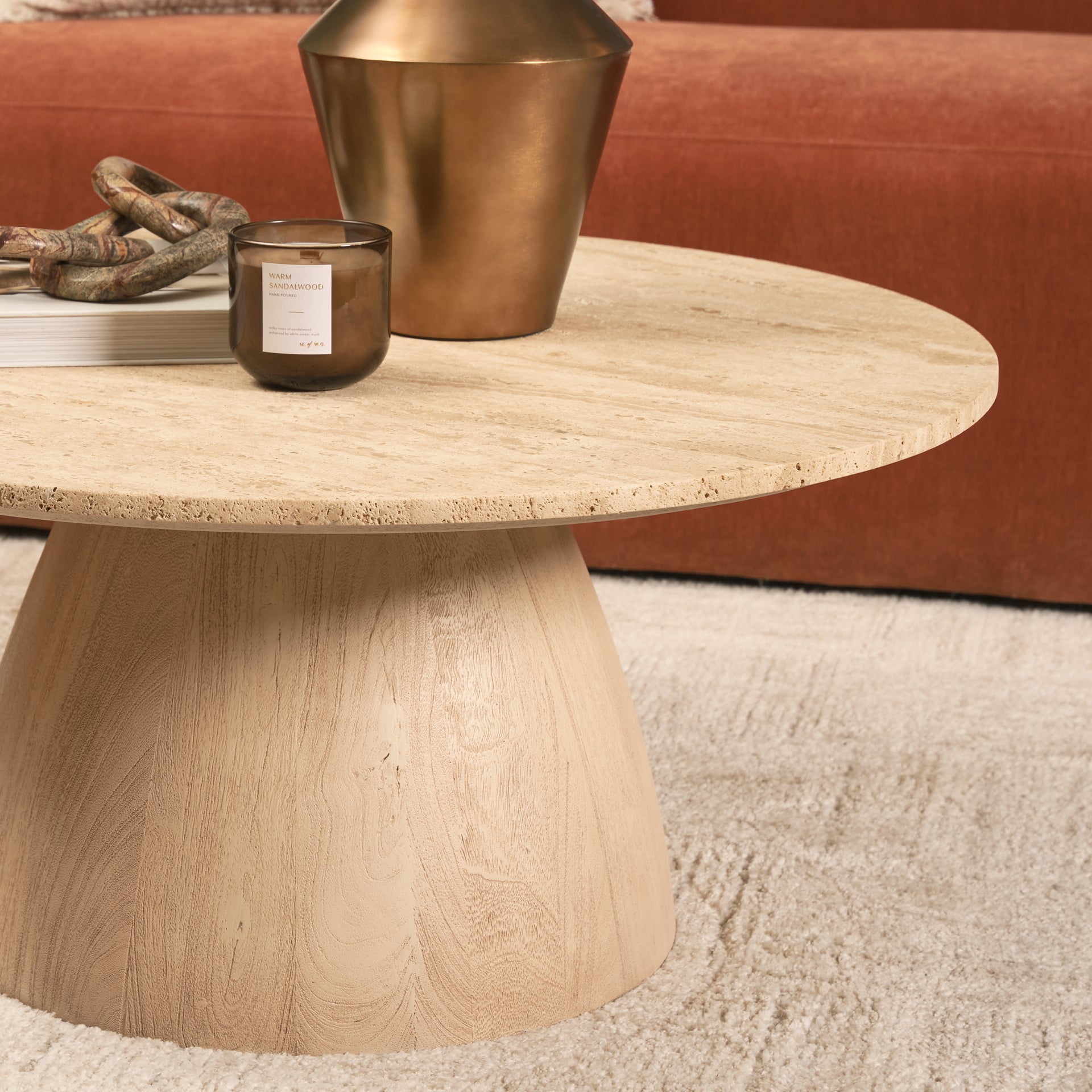 Allyson 36" Round Coffee Table