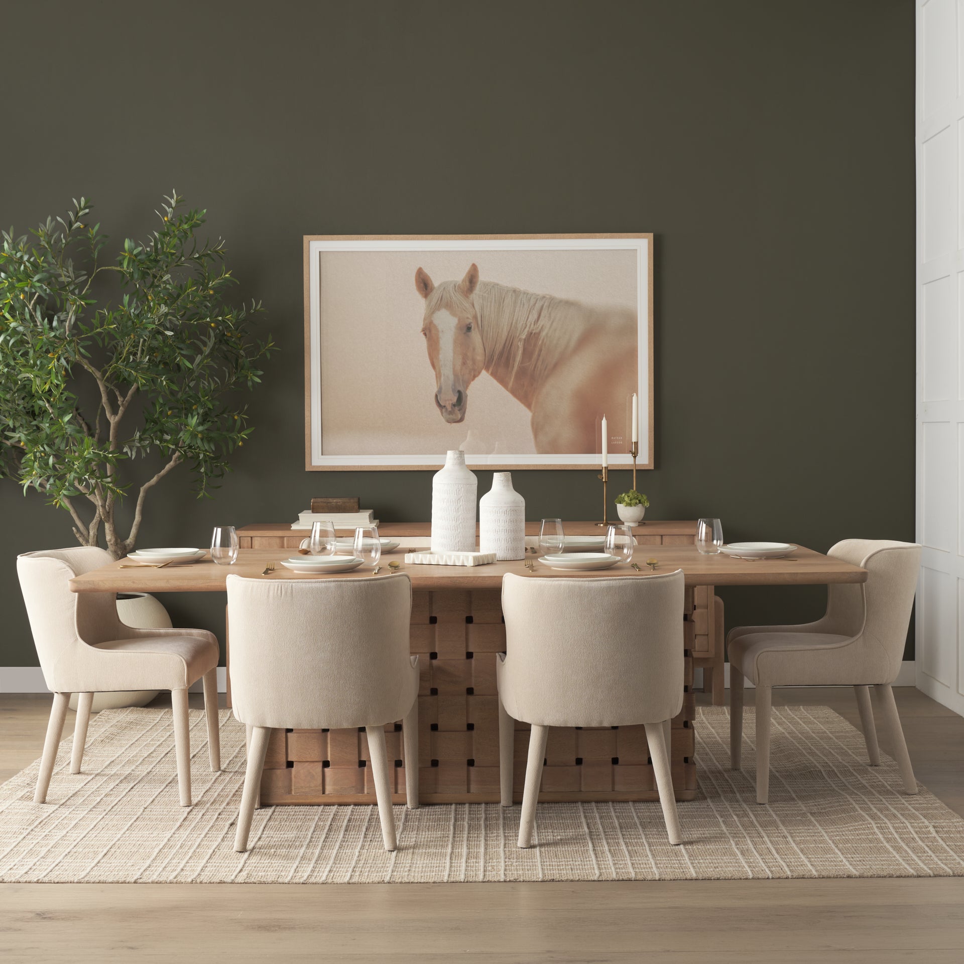 Trellyn 94" Rectangular Dining Table