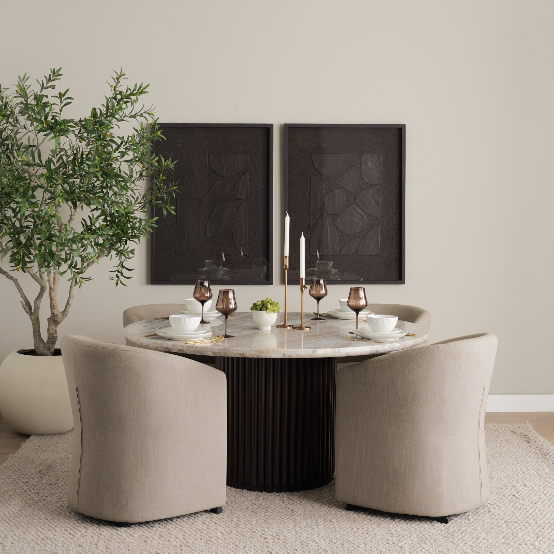 Sondra Fabric Dining Chair