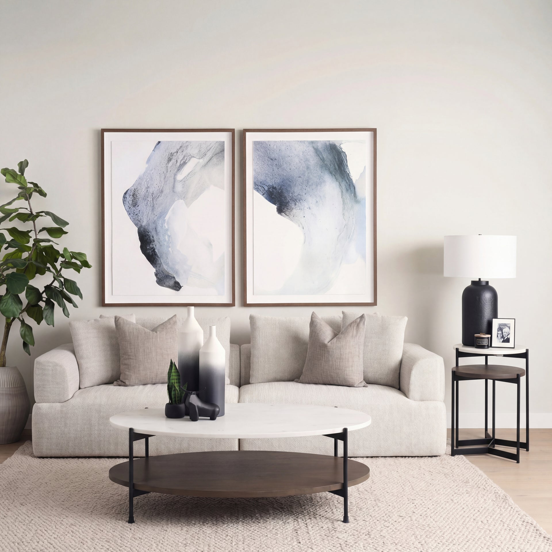 Larkin Oval Coffee Table