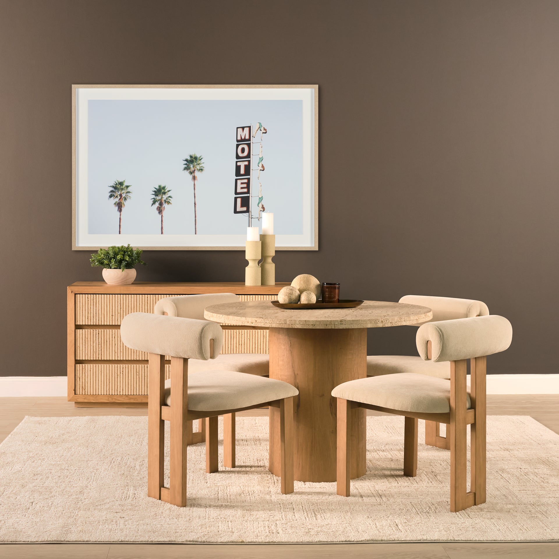 Tribeca Fabric Contract-Grade Dining Chair