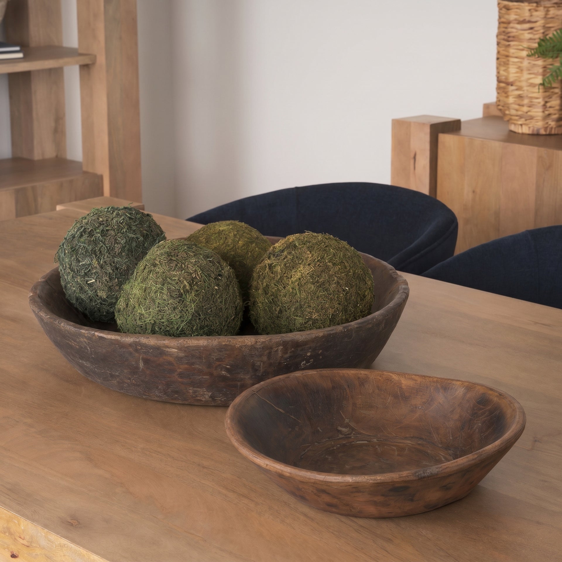 Nikita Wooden Bowls Set of 2