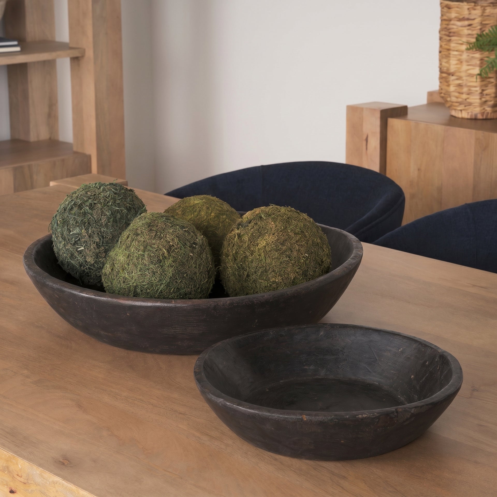 Nikita Wooden Bowls Set of 2