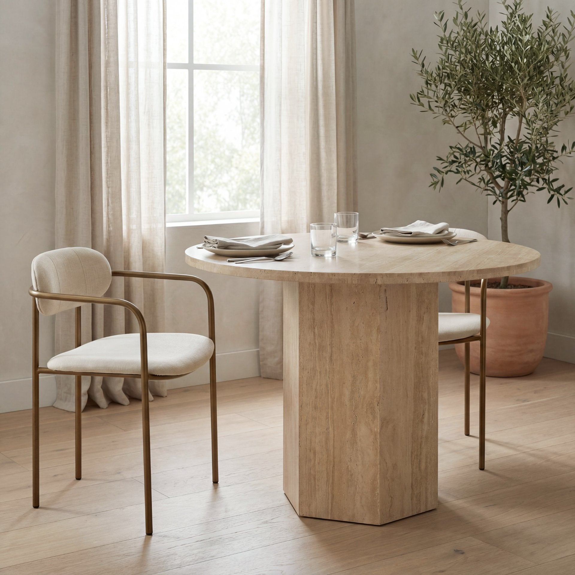 Parker Fabric Dining Armchair