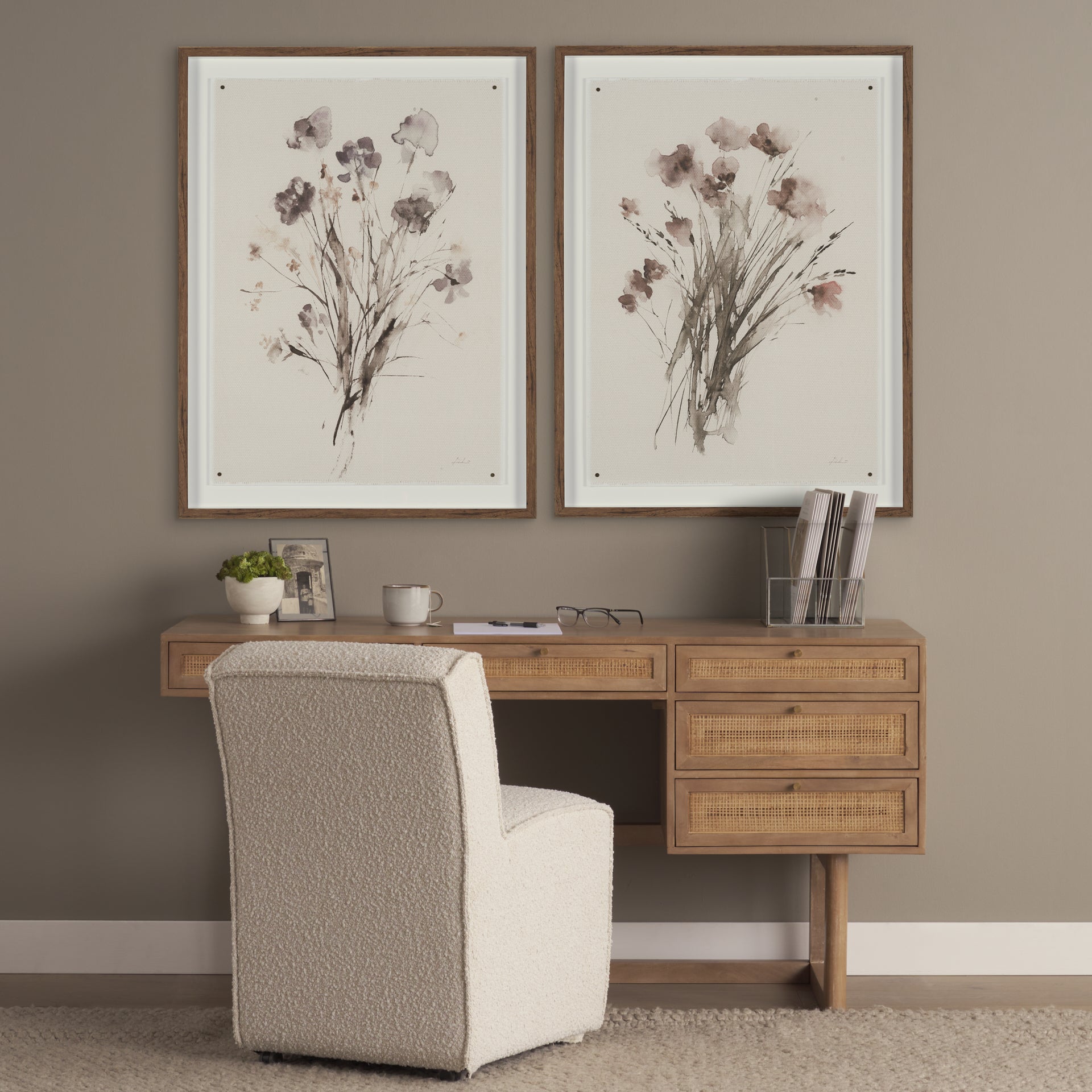 Damon Fabric Dining Chair